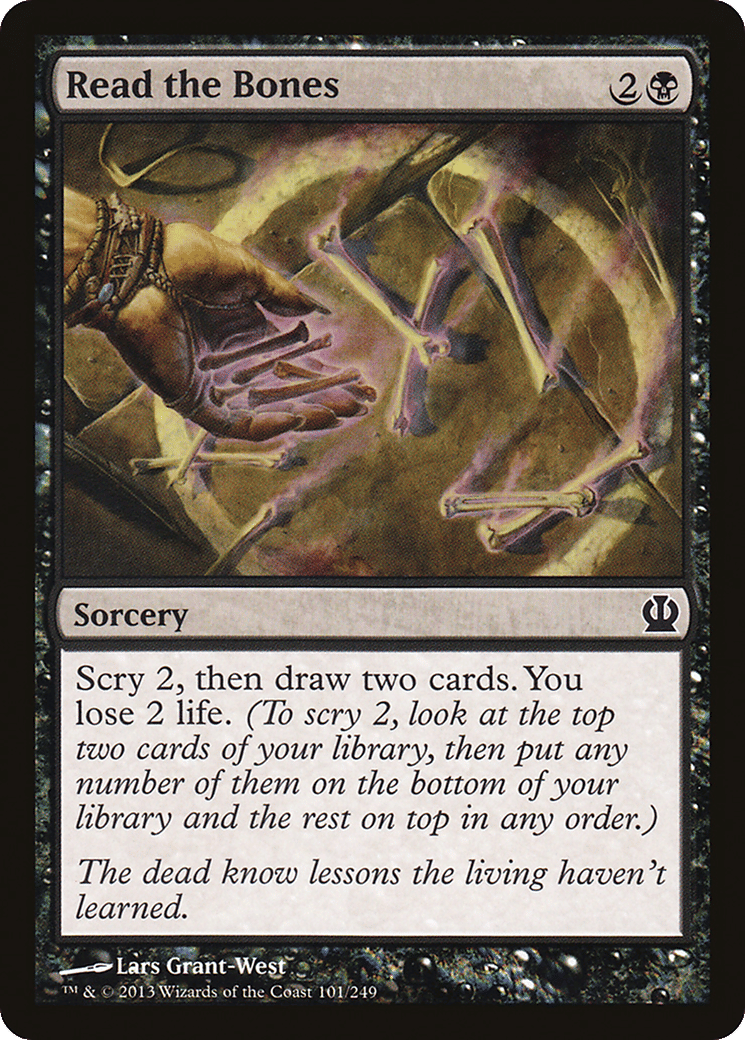 Read the Bones — Theros — Magic: The Gathering