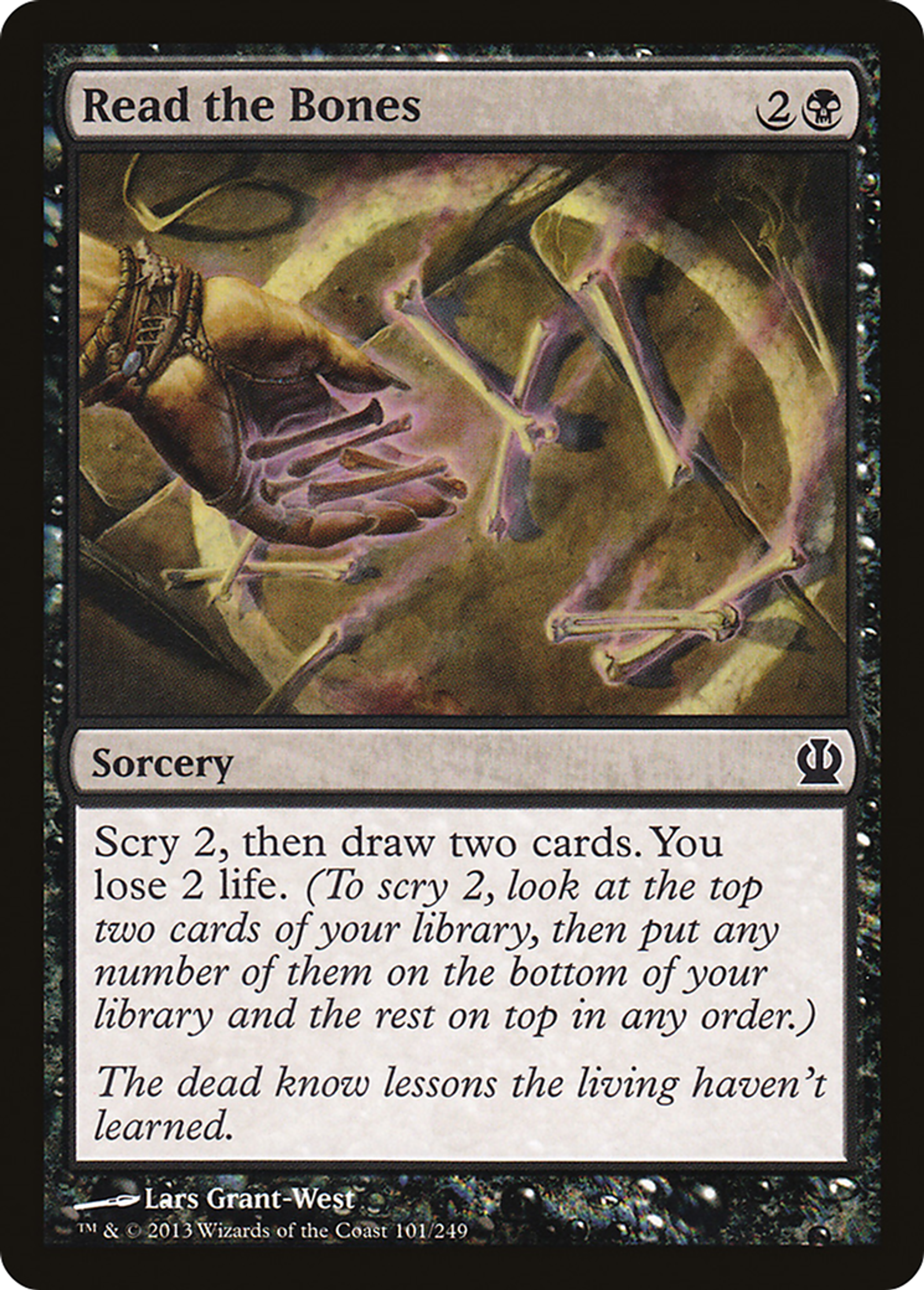 Read the Bones — Theros — Magic: The Gathering