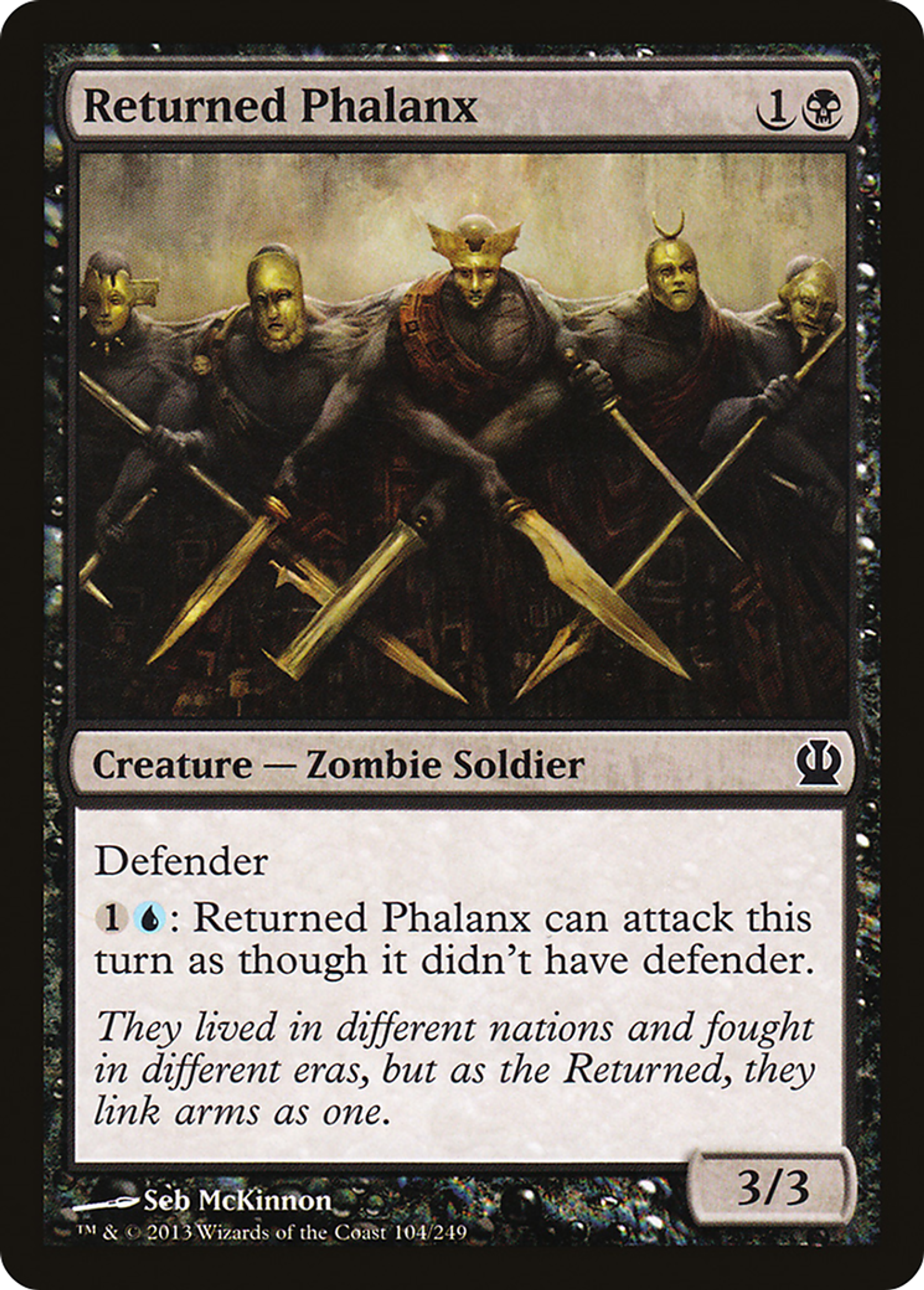 Returned Phalanx — Theros — Magic: The Gathering