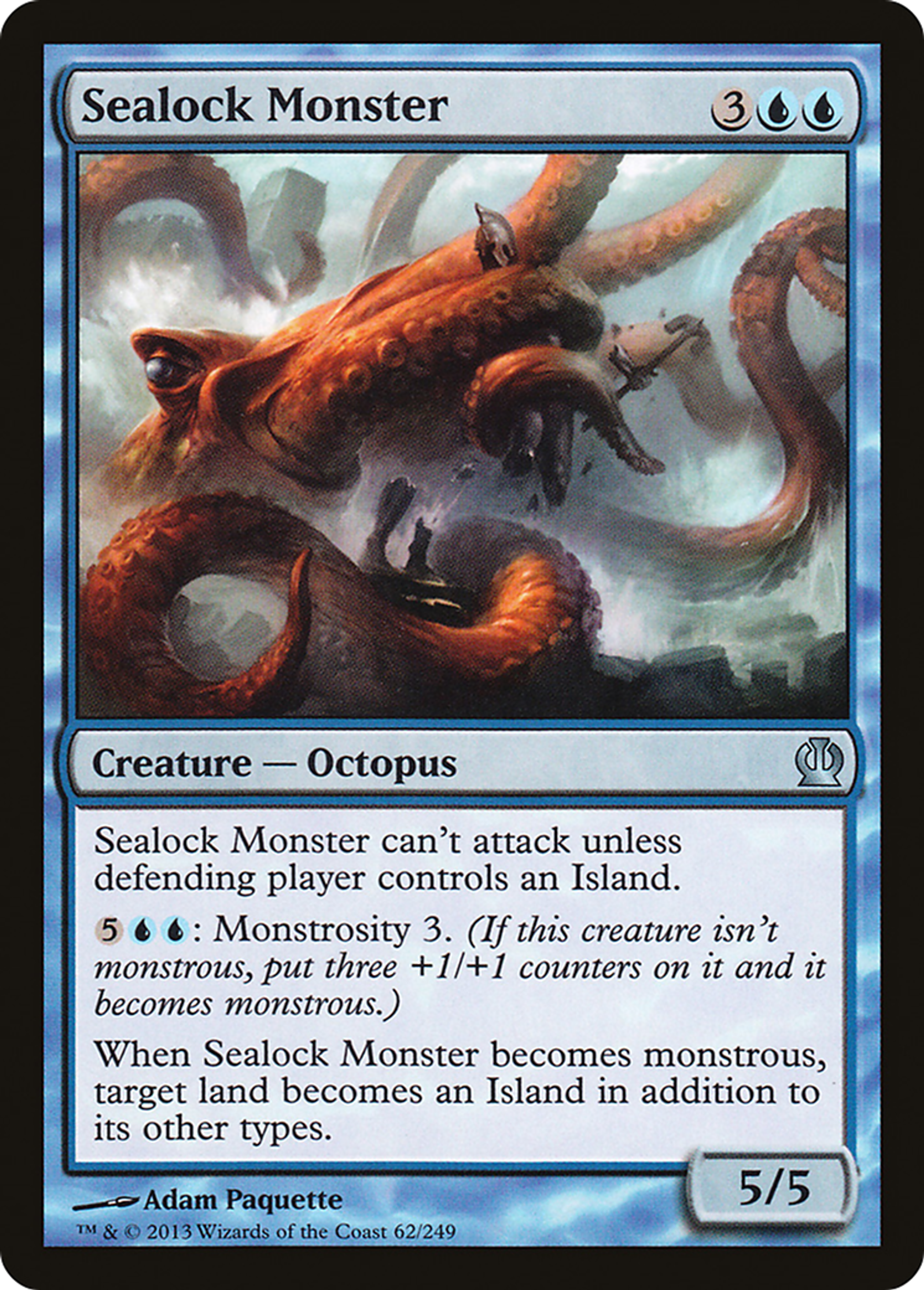 Sealock Monster — Theros — Magic: The Gathering