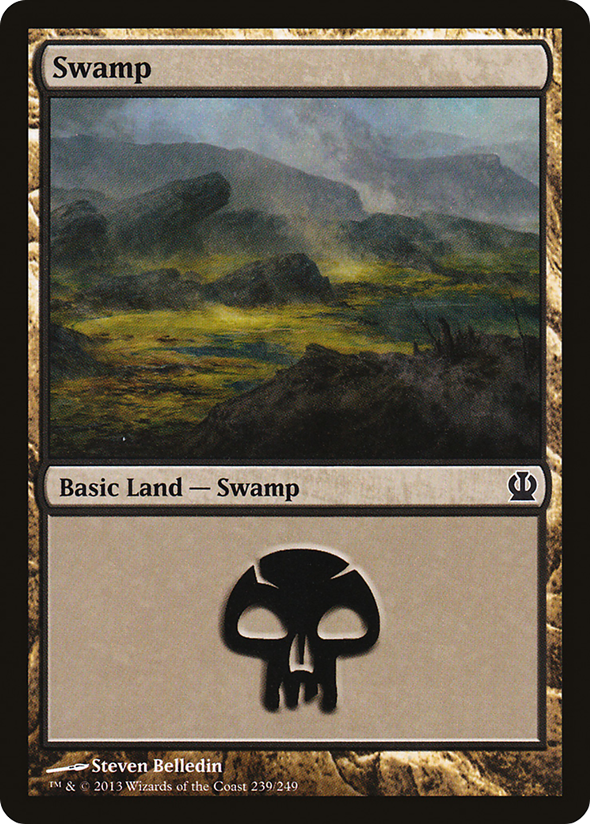 Swamp — Theros — Magic: The Gathering
