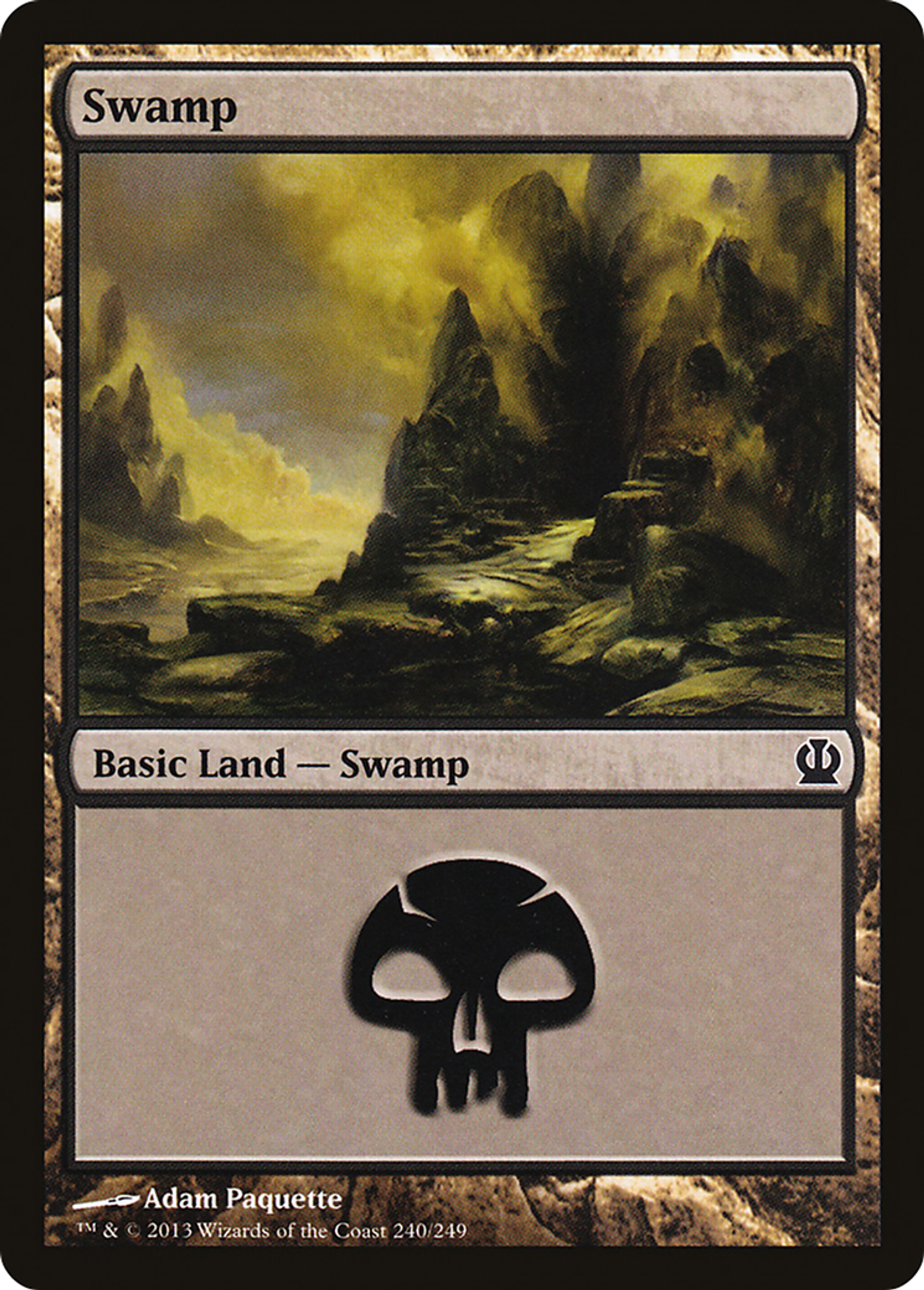 Swamp — Theros — Magic: The Gathering