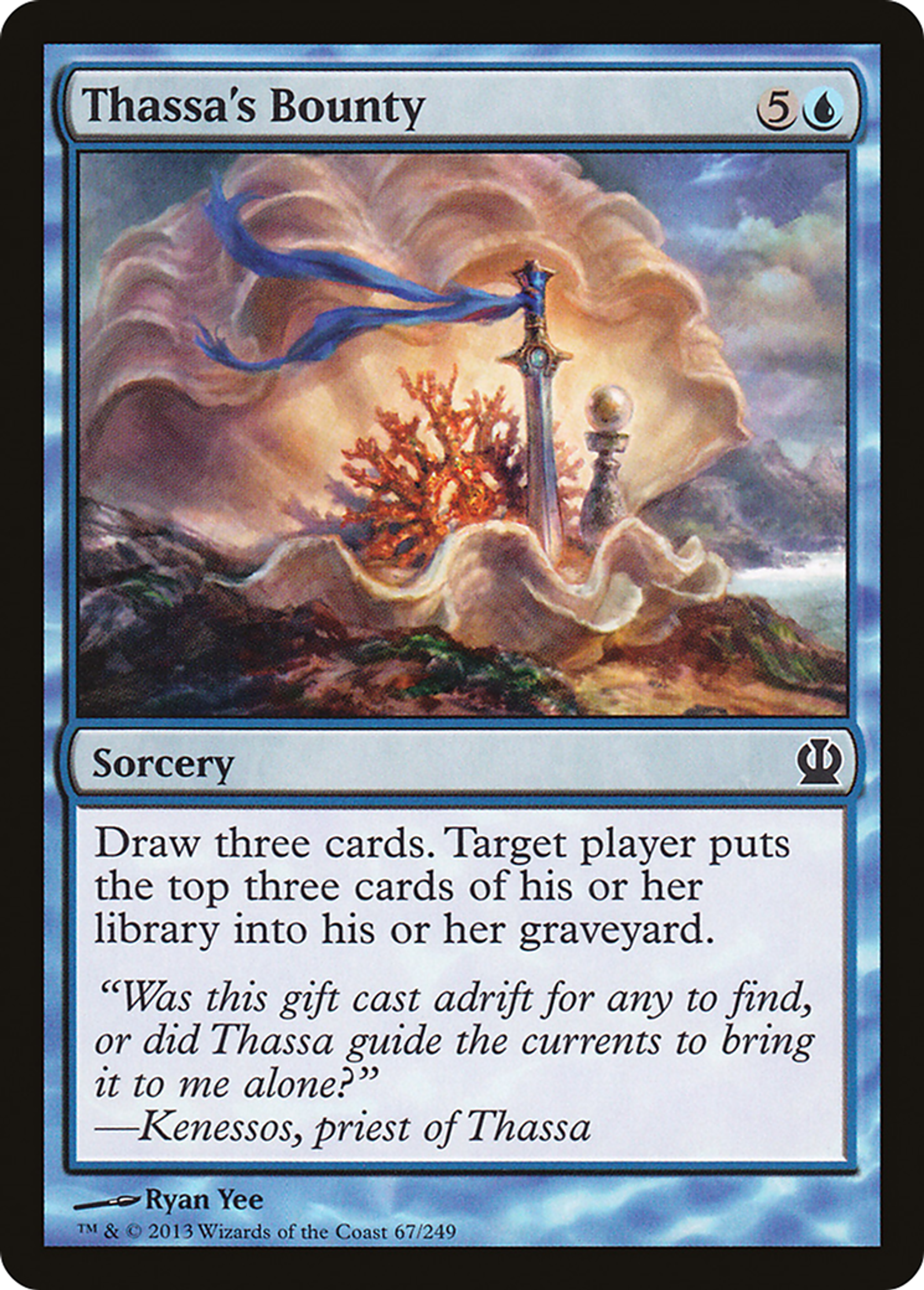 Thassa's Bounty — Theros — Magic: The Gathering