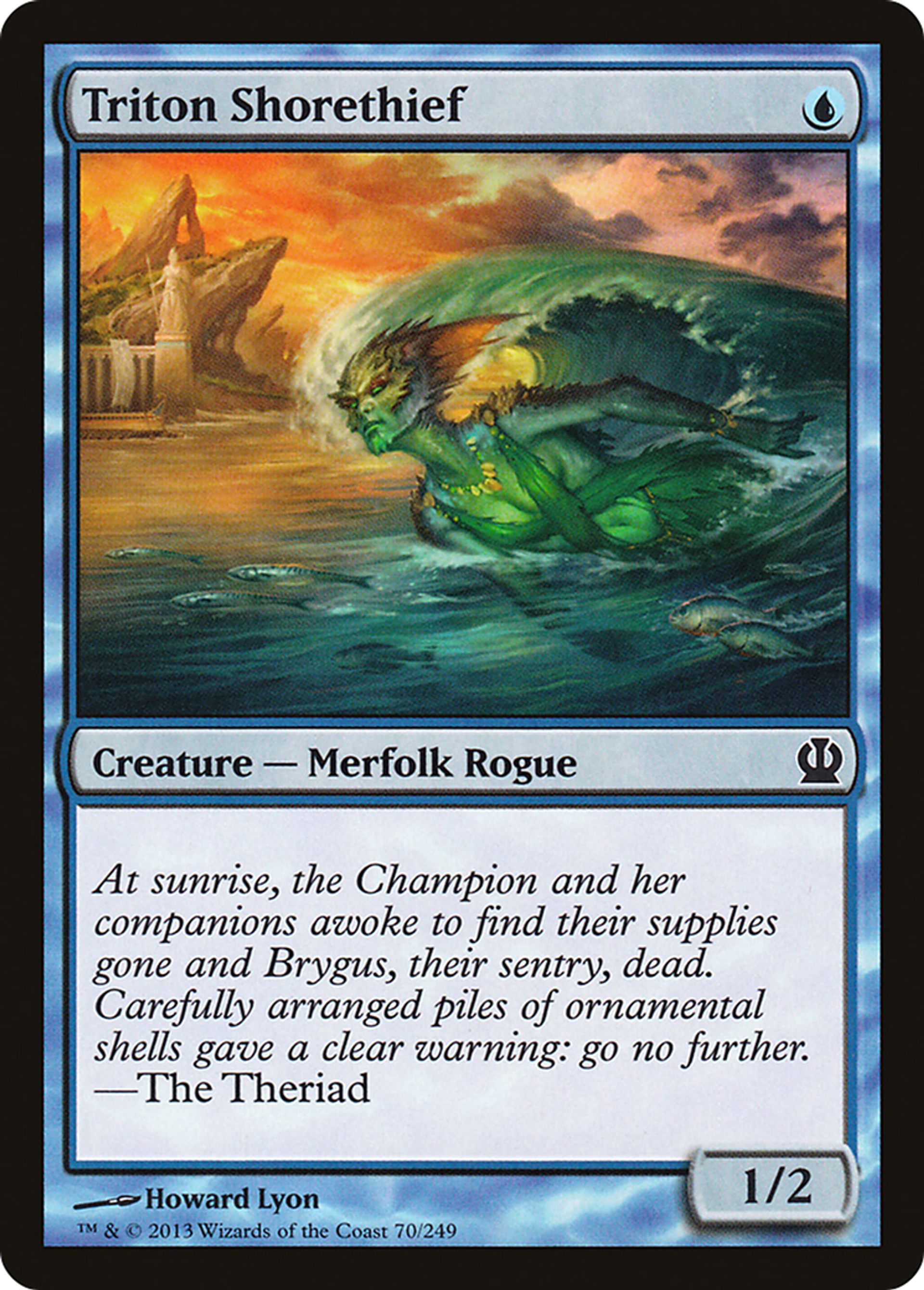 Triton Shorethief — Theros — Magic: The Gathering
