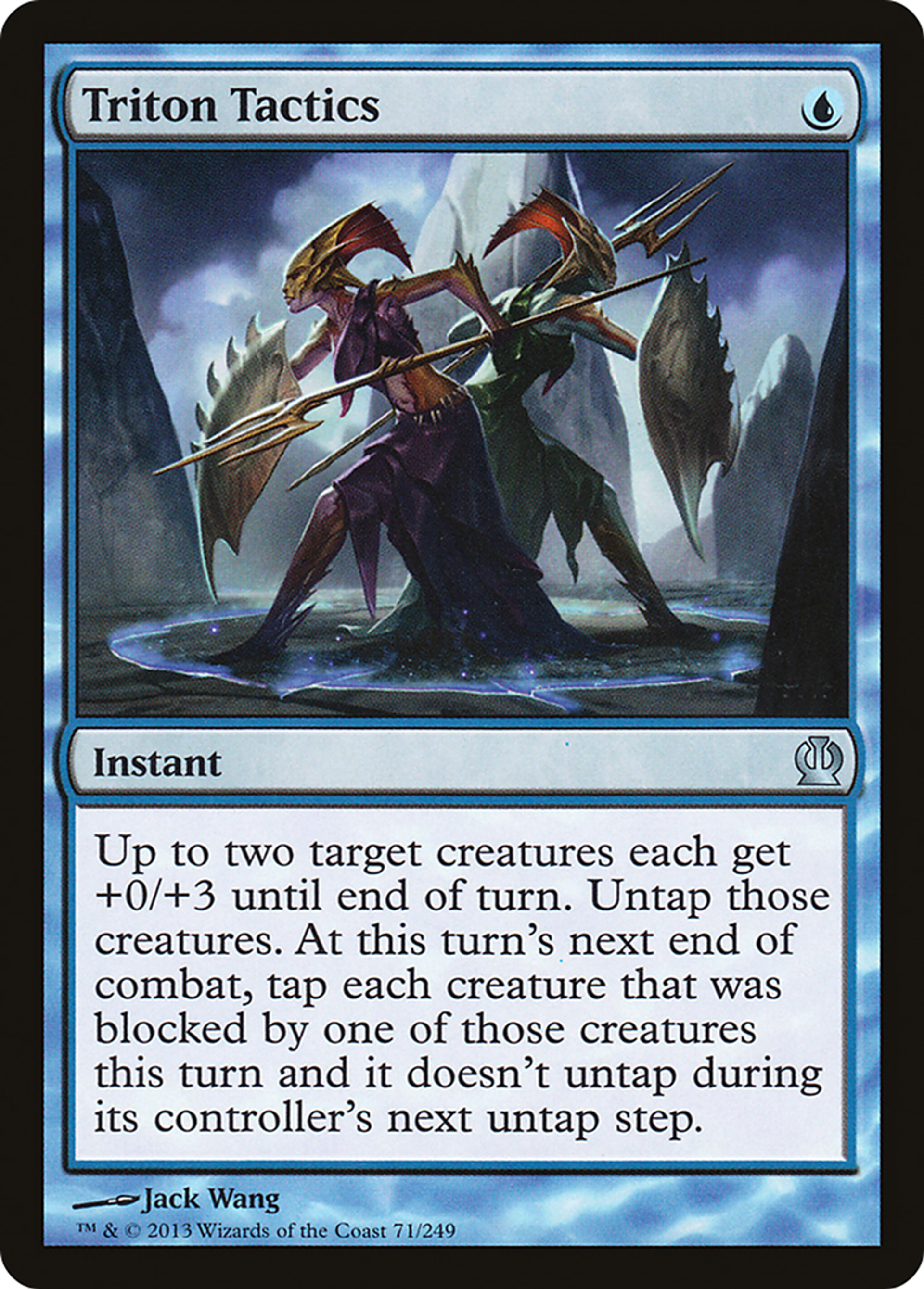 Triton Tactics — Theros — Magic: The Gathering