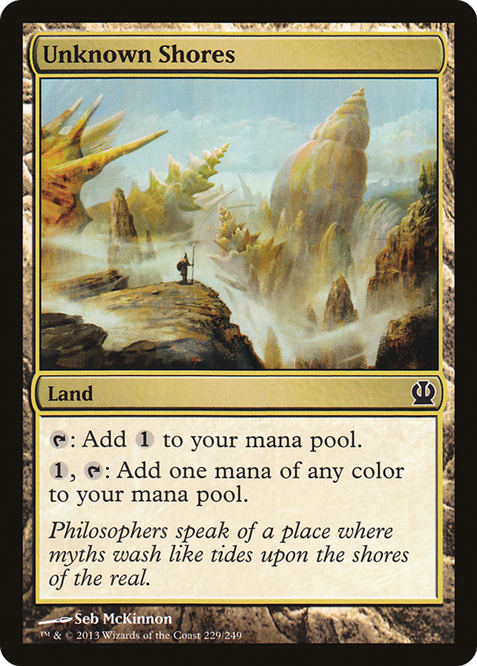 Unknown Shores — Theros — Magic: The Gathering