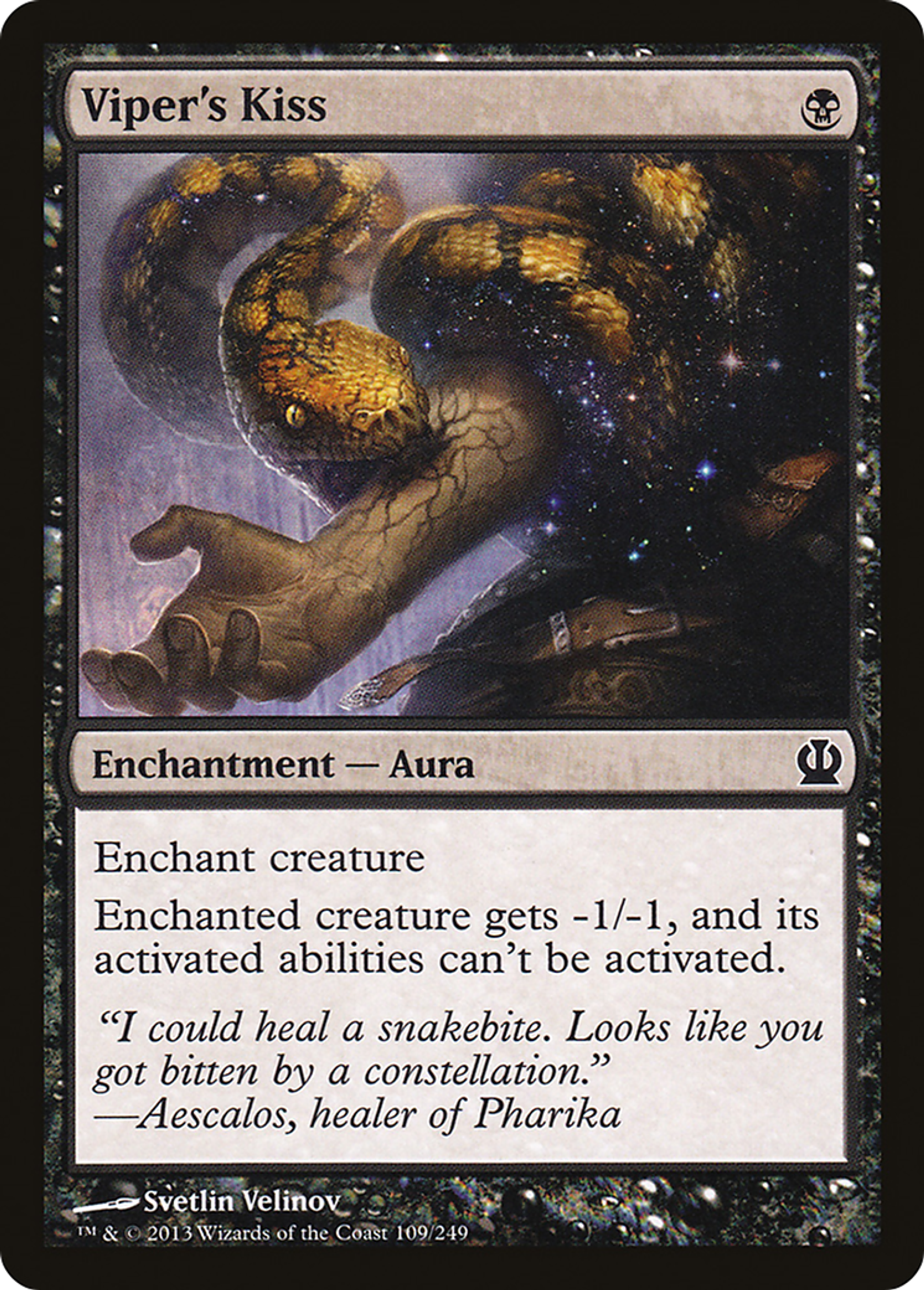 Viper's Kiss — Theros — Magic: The Gathering