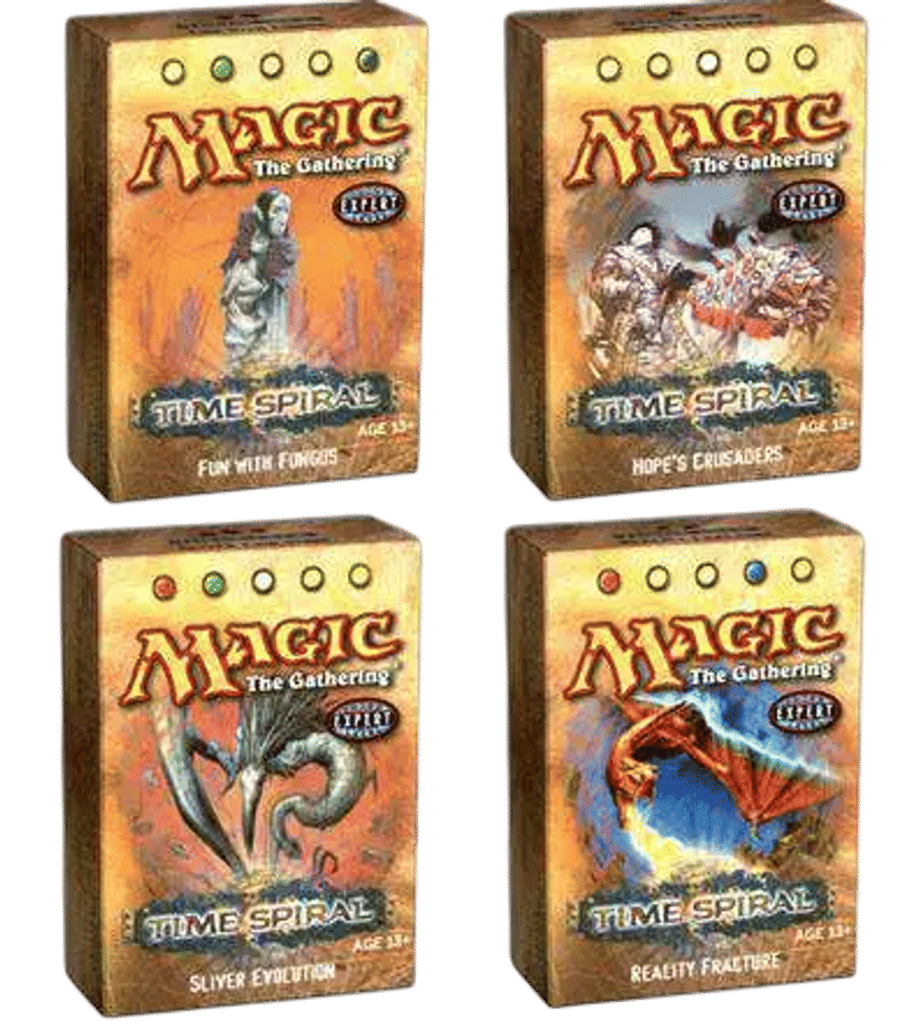 Time Spiral Theme Deck Display from Time Spiral - Magic: The Gathering