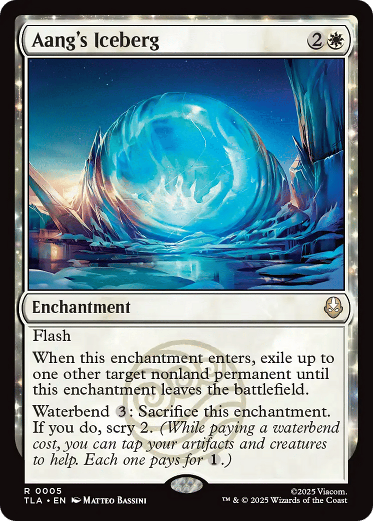Aang's Iceberg — Avatar: The Last Airbender — Magic: The Gathering