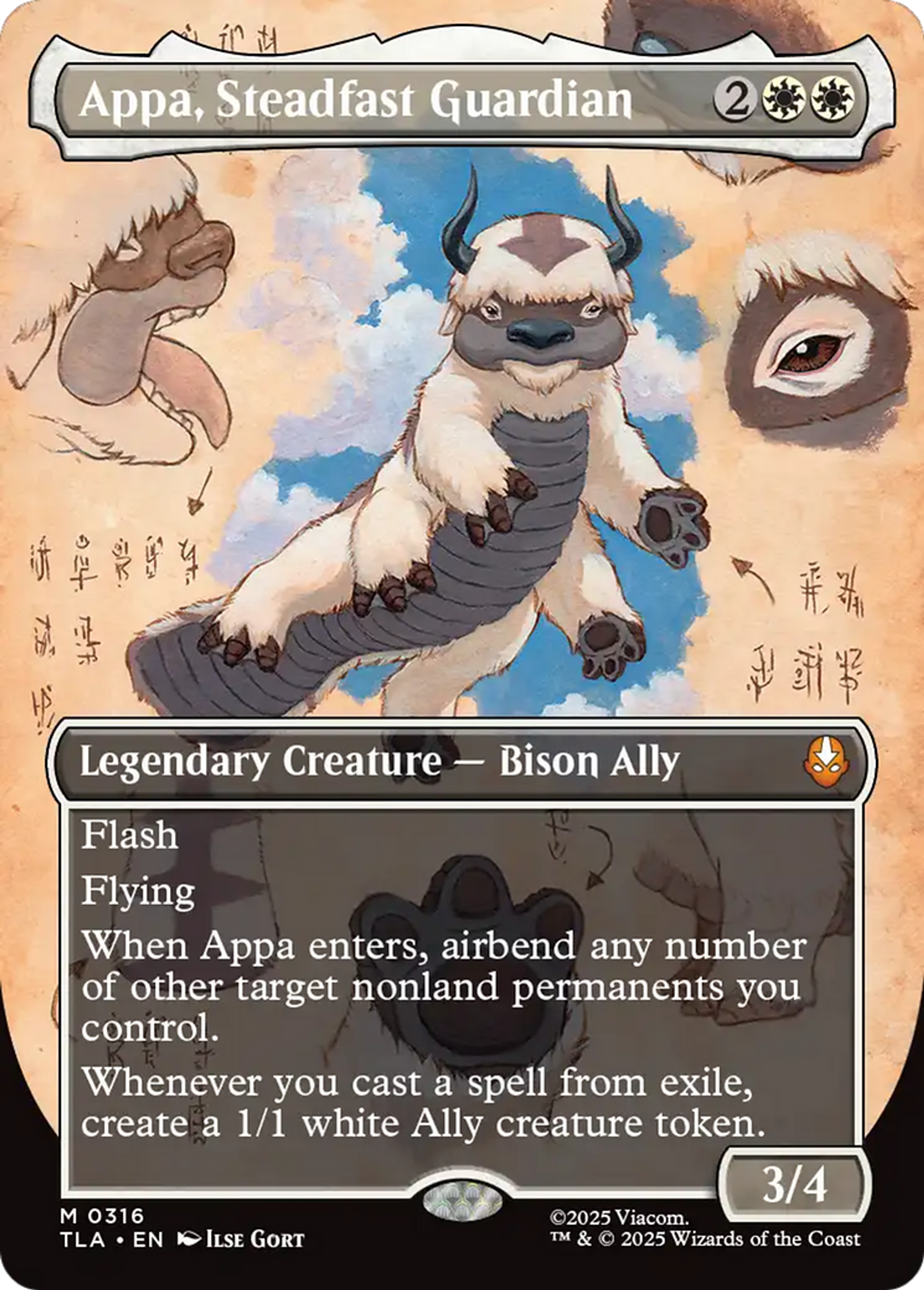 Appa, Steadfast Guardian — Avatar: The Last Airbender — Magic: The Gathering