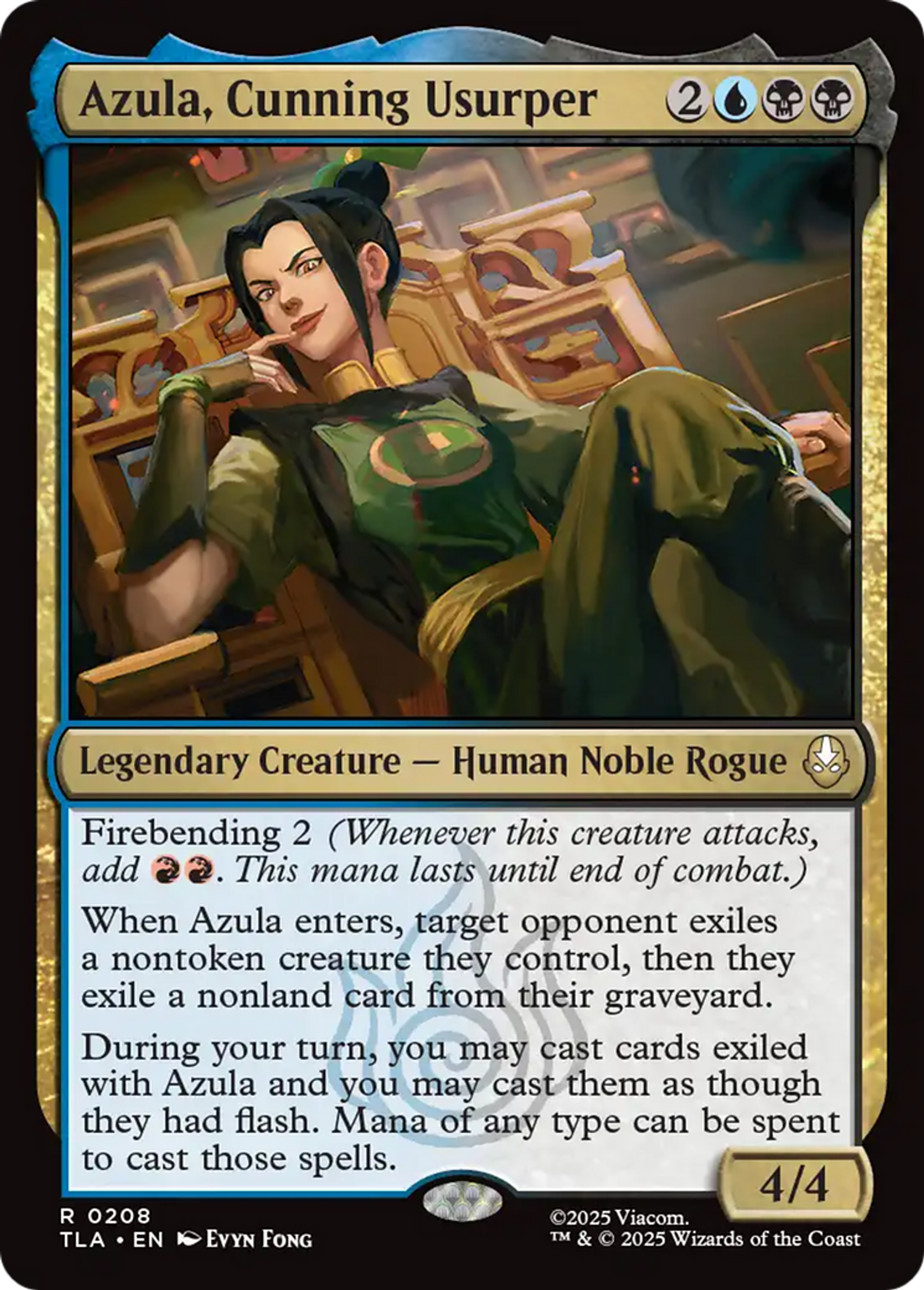 Azula, Cunning Usurper — Avatar: The Last Airbender — Magic: The Gathering