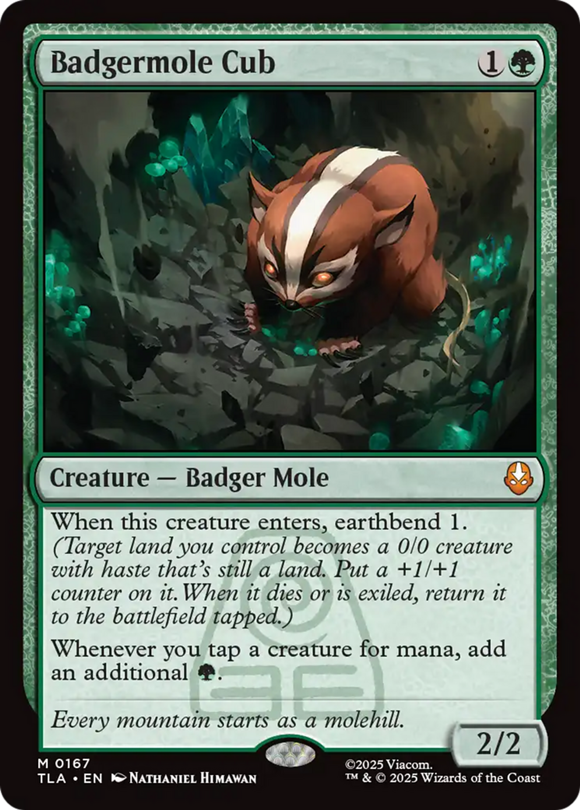 Badgermole Cub — Avatar: The Last Airbender — Magic: The Gathering