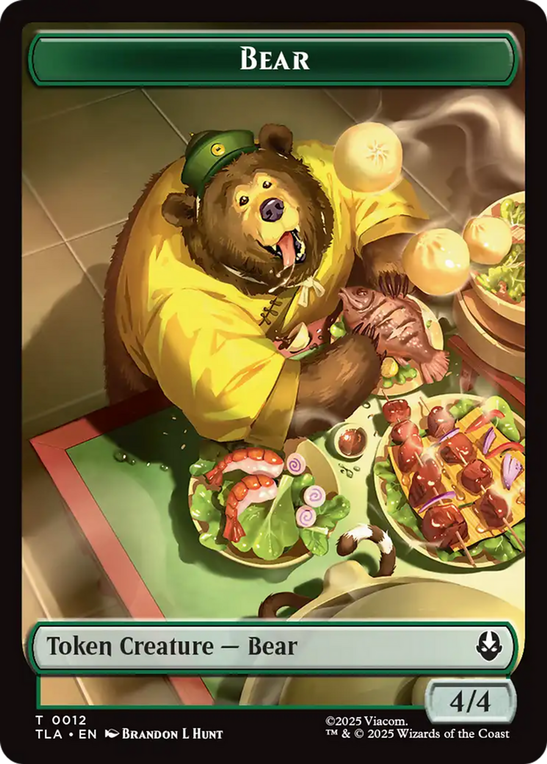 Bear — Avatar: The Last Airbender — Magic: The Gathering
