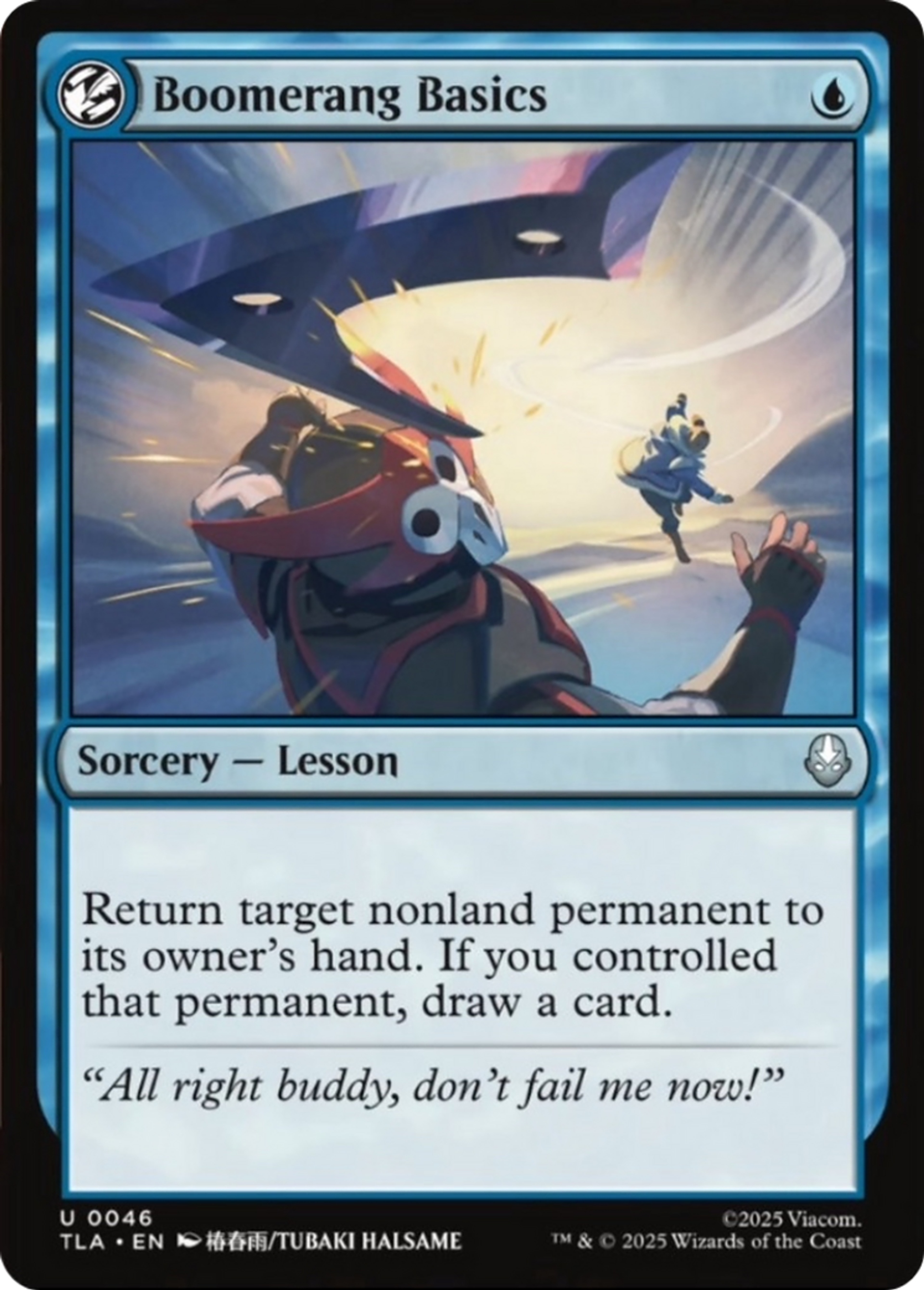 Bases du boomerang — Avatar: The Last Airbender — Magic: The Gathering