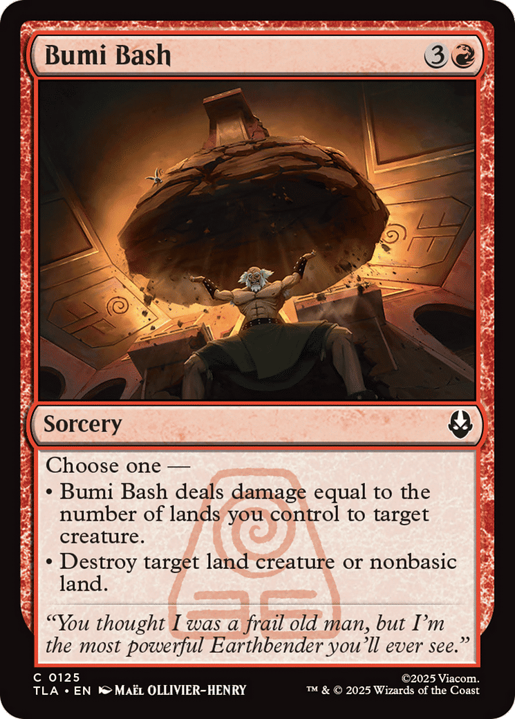 Bumi Bash — Avatar: The Last Airbender — Magic: The Gathering