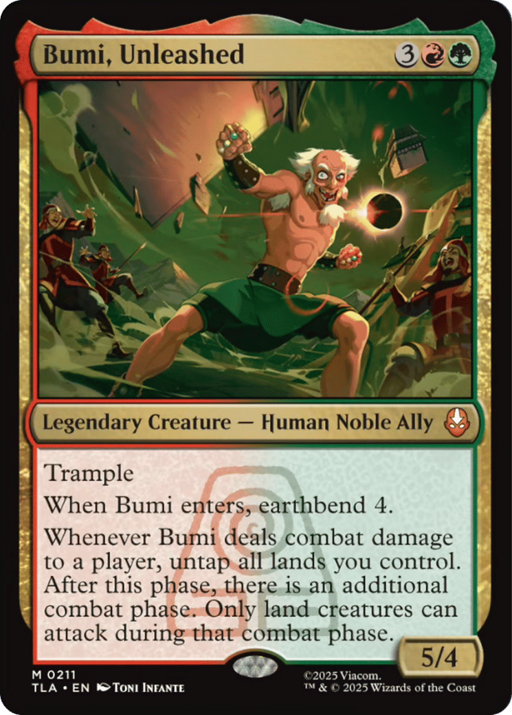 Bumi, Unleashed — Avatar: The Last Airbender — Magic: The Gathering