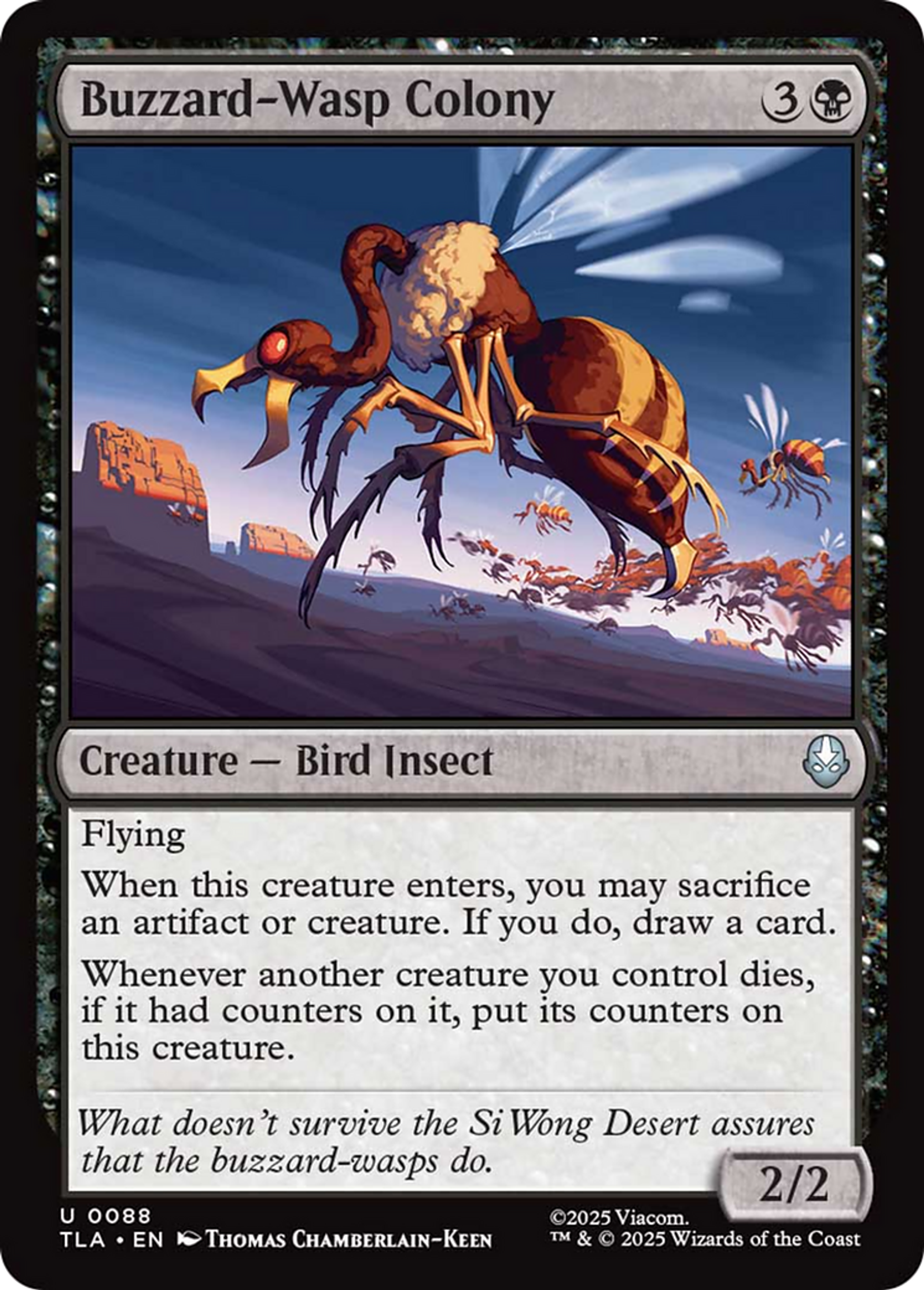 Colonie de bourdons-vautours — Avatar: The Last Airbender — Magic: The Gathering