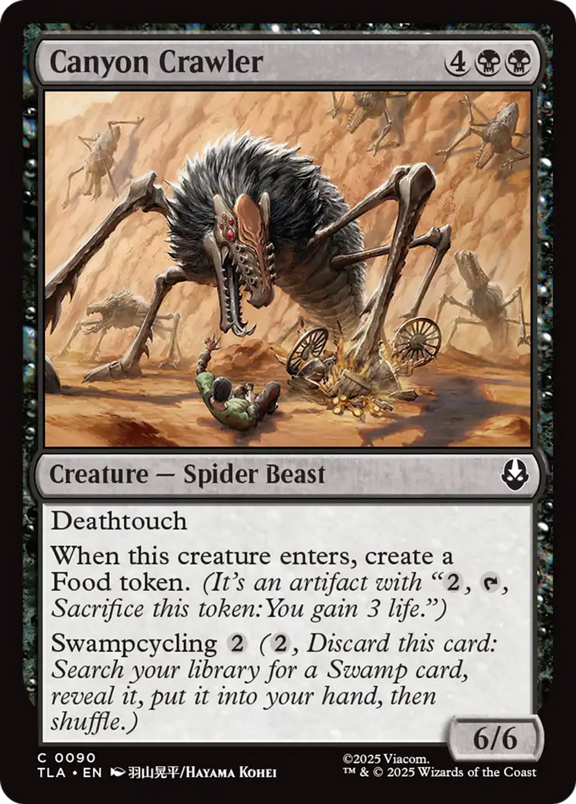 Canyon Crawler — Avatar: The Last Airbender — Magic: The Gathering