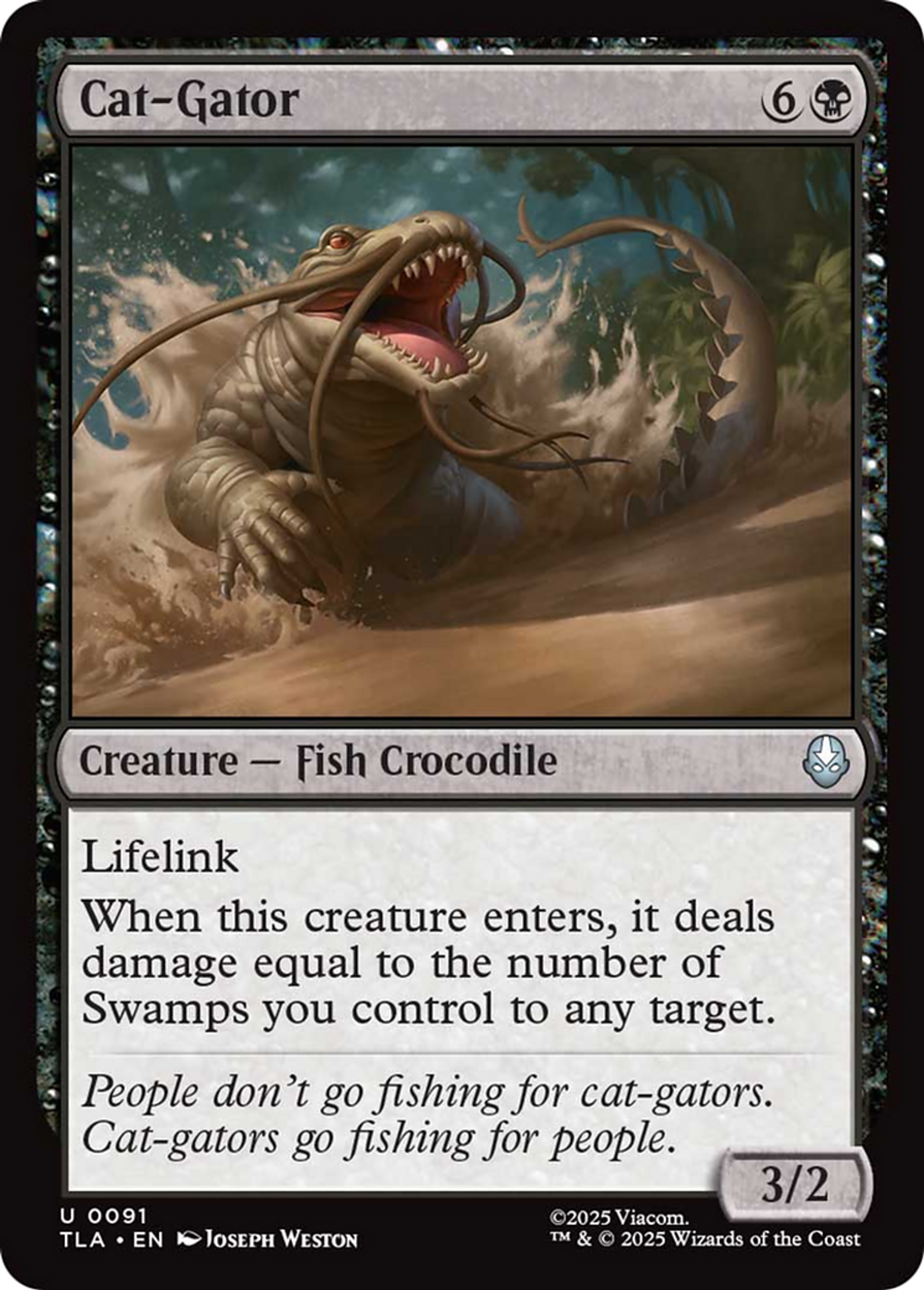 Cat-Gator — Avatar: The Last Airbender — Magic: The Gathering