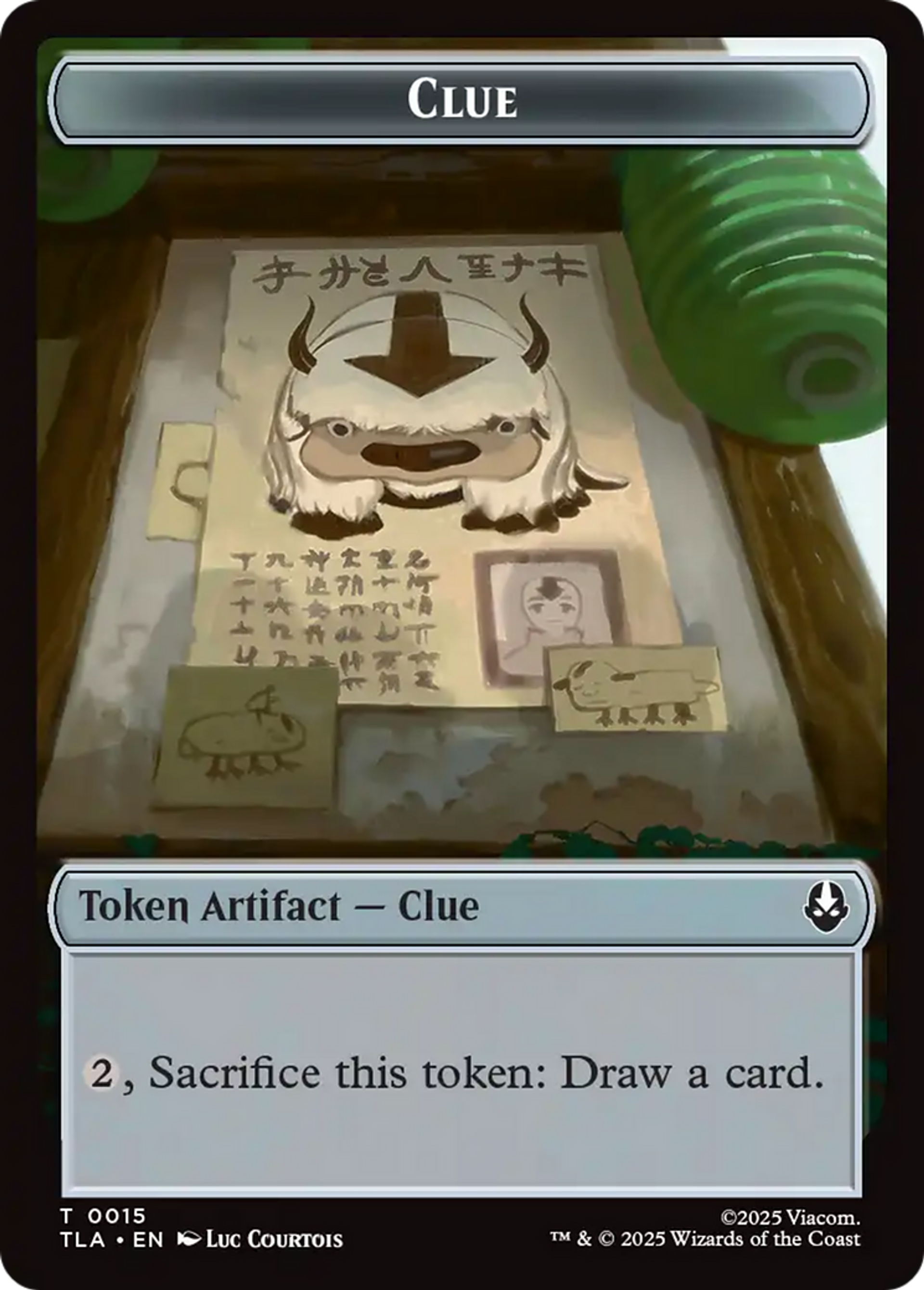 Clue — Avatar: The Last Airbender — Magic: The Gathering