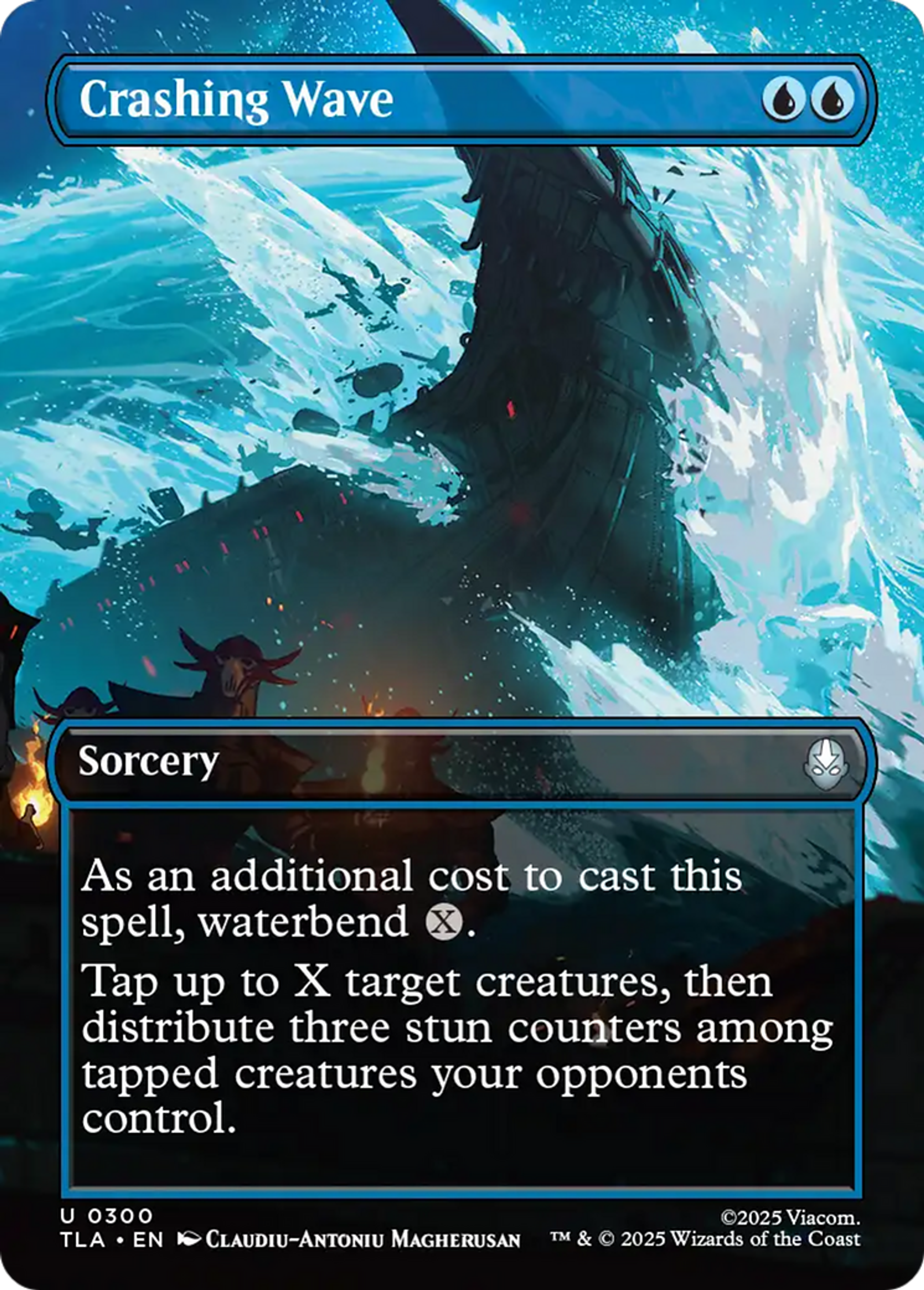 Crashing Wave — Avatar: The Last Airbender — Magic: The Gathering