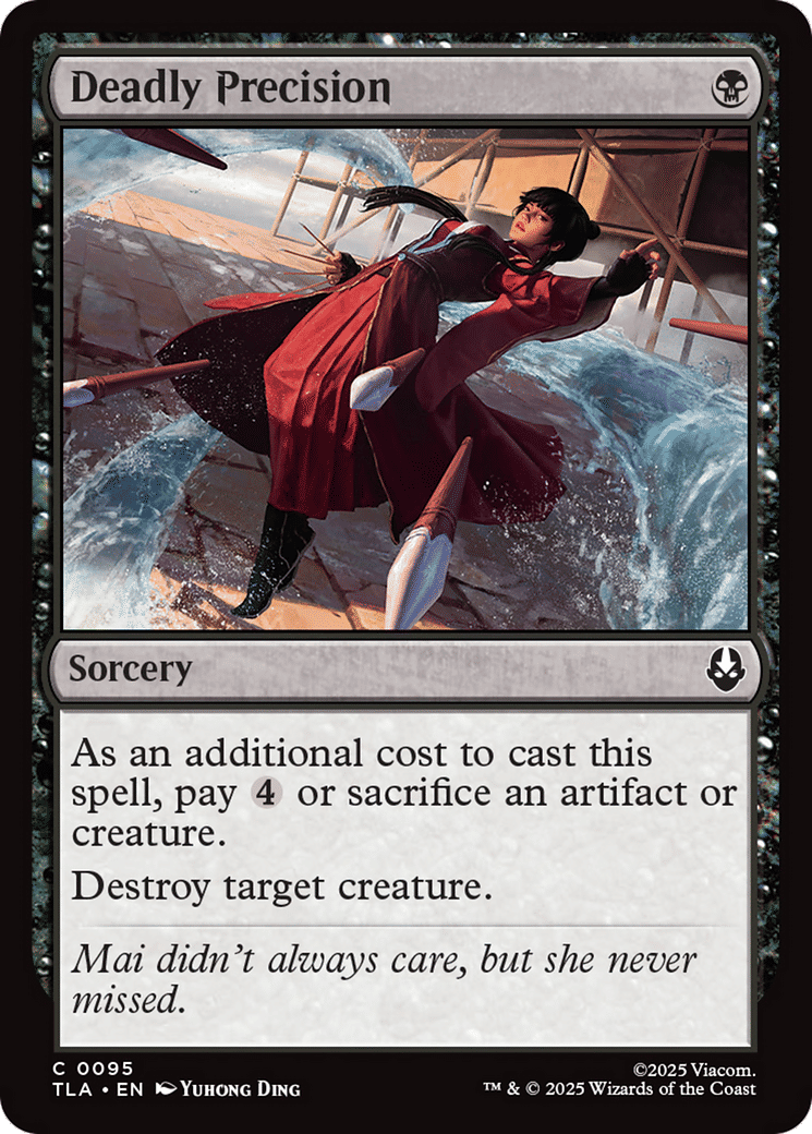 Deadly Precision — Avatar: The Last Airbender — Magic: The Gathering