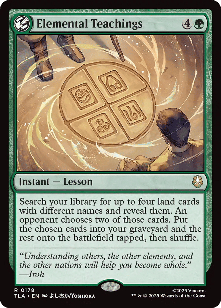 Elemental Teachings — Avatar: The Last Airbender — Magic: The Gathering