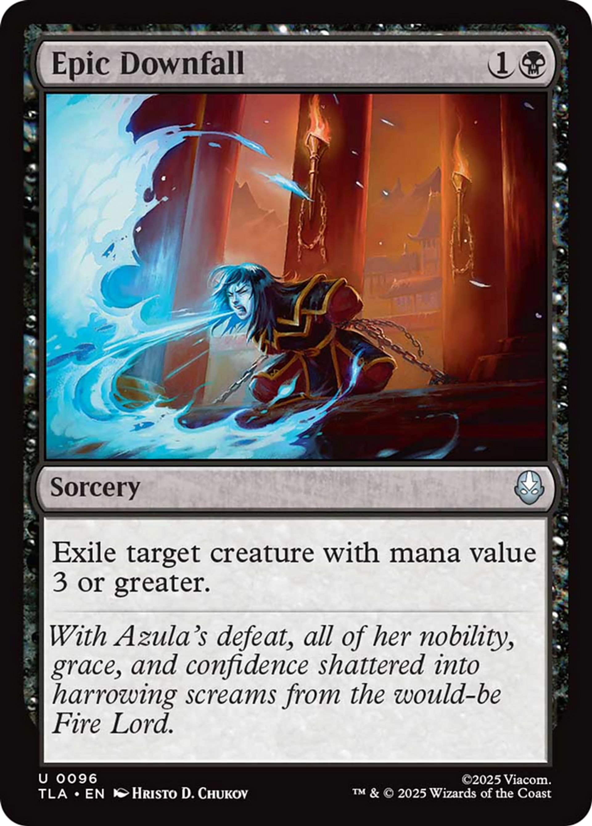 Epic Downfall — Avatar: The Last Airbender — Magic: The Gathering