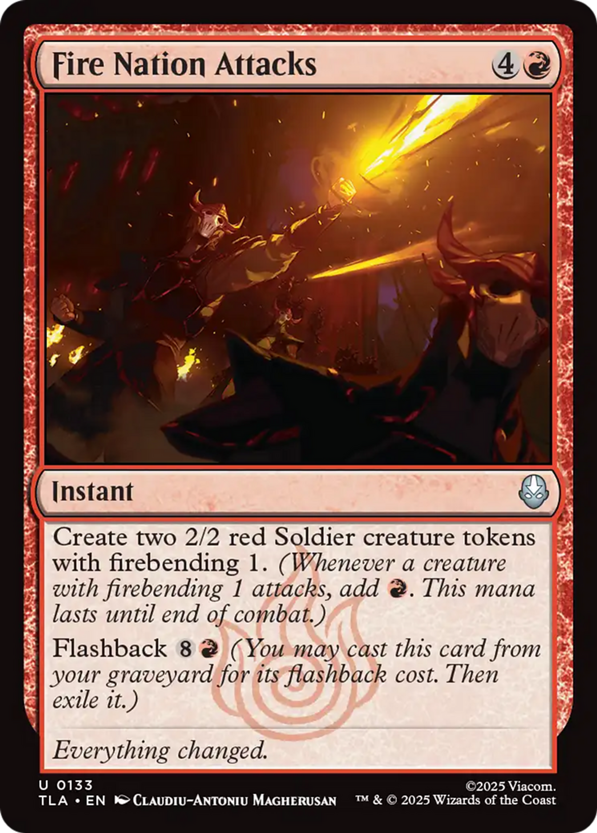Fire Nation Attacks — Avatar: The Last Airbender — Magic: The Gathering