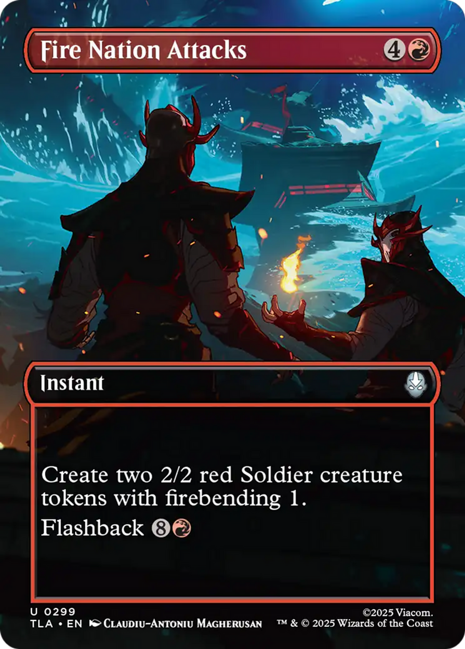 Attaques de la Nation du Feu — Avatar: The Last Airbender — Magic: The Gathering