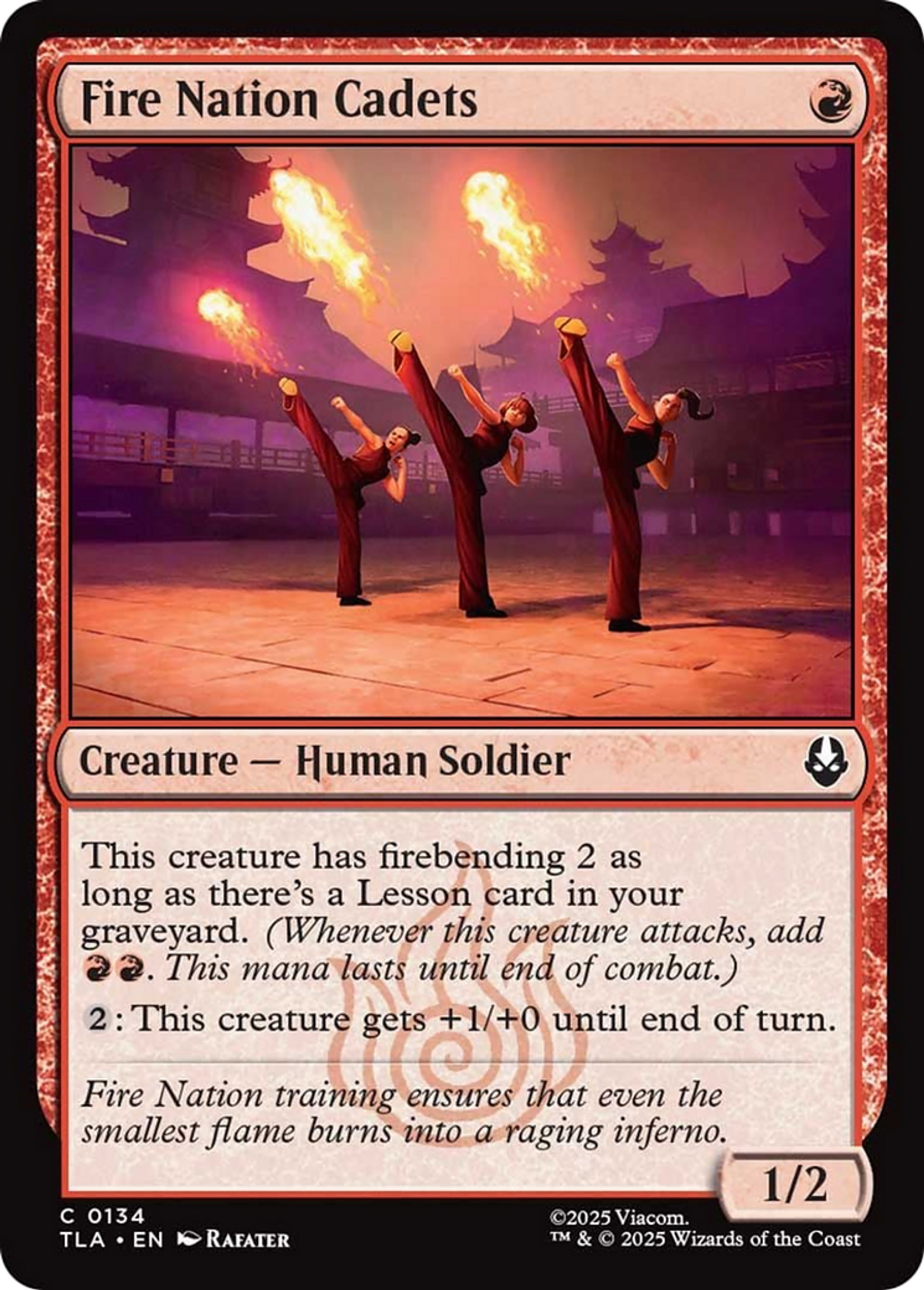 Fire Nation Cadets — Avatar: The Last Airbender — Magic: The Gathering