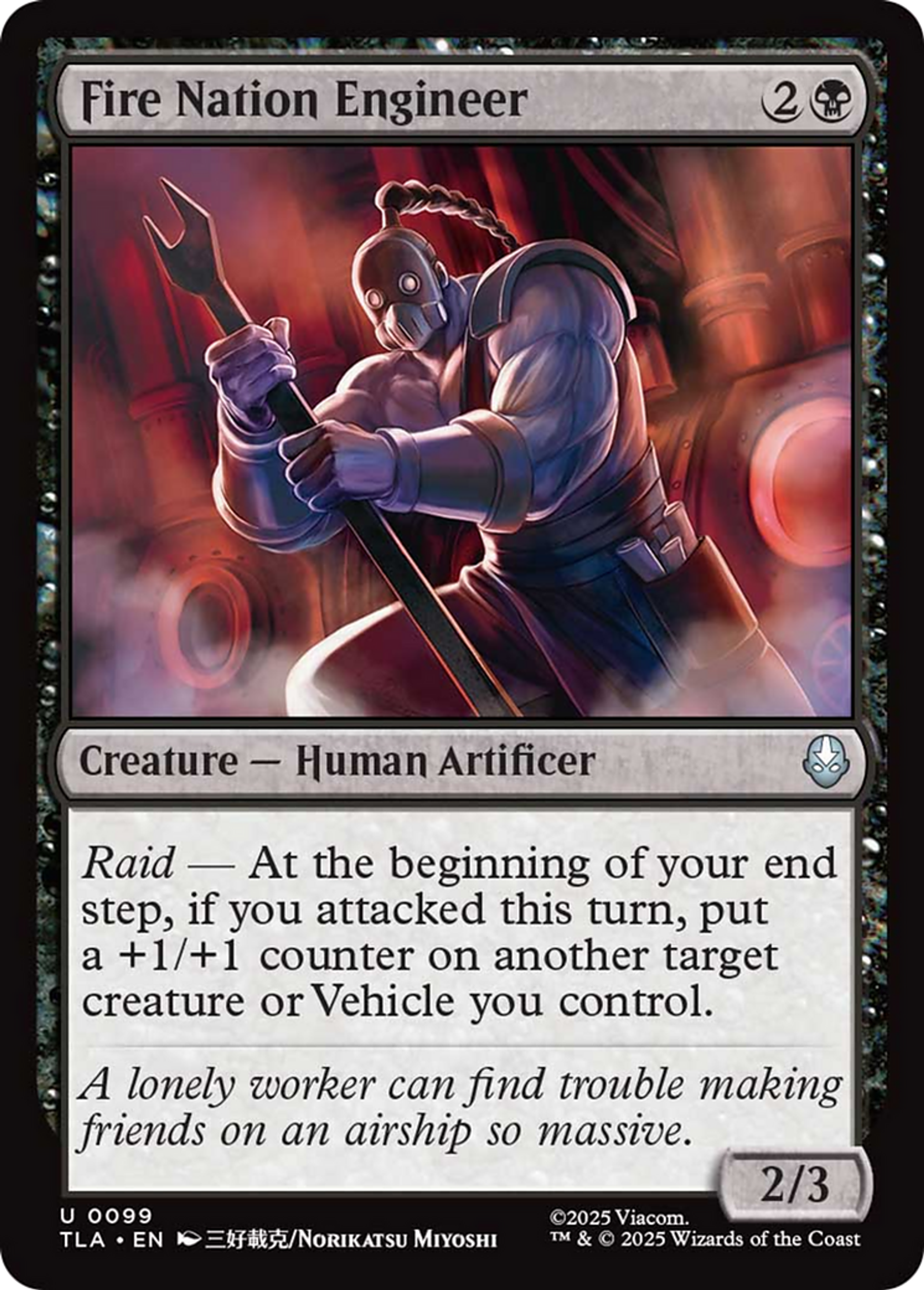 Fire Nation Engineer — Avatar: The Last Airbender — Magic: The Gathering