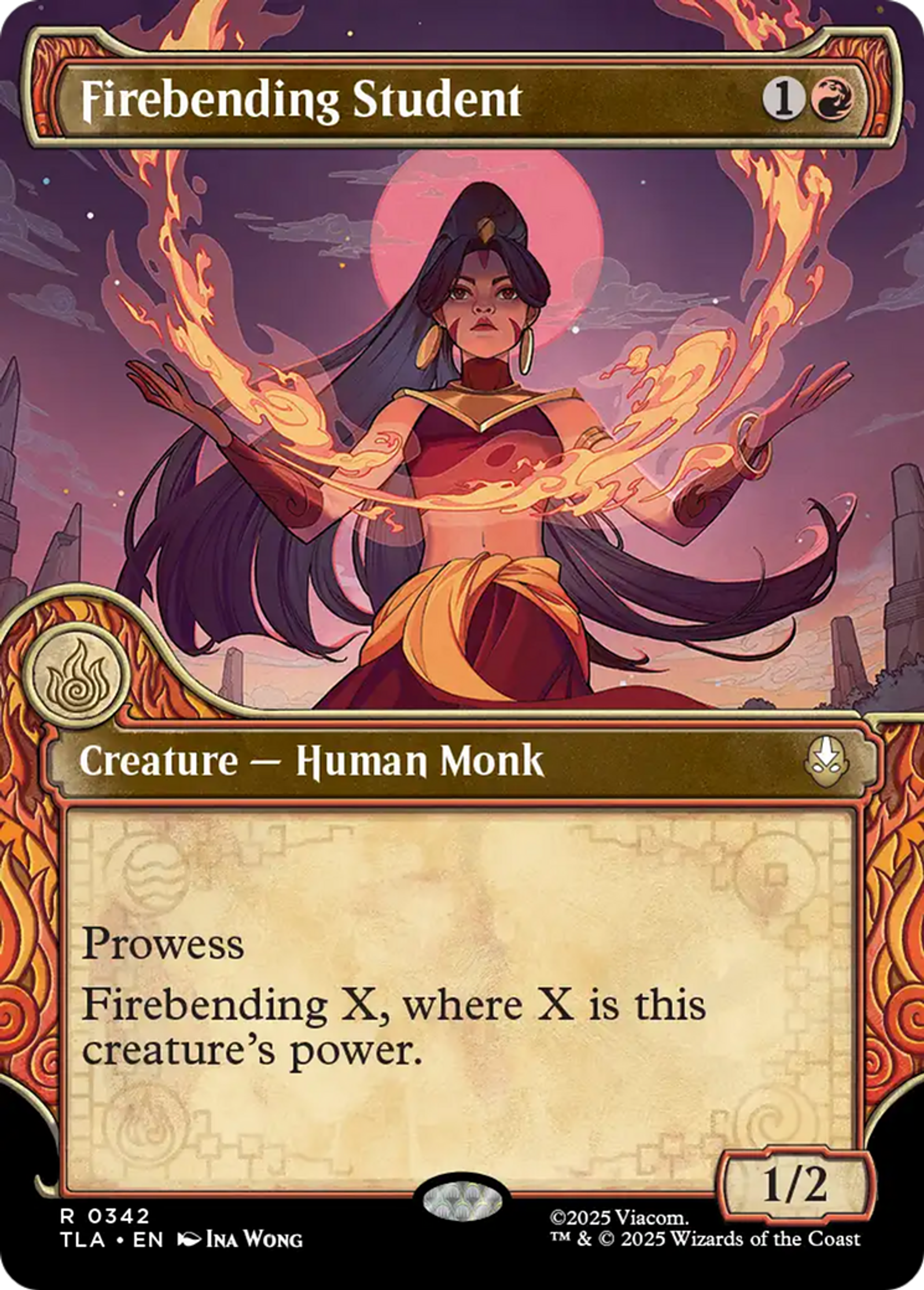 Firebending Student — Avatar: The Last Airbender — Magic: The Gathering