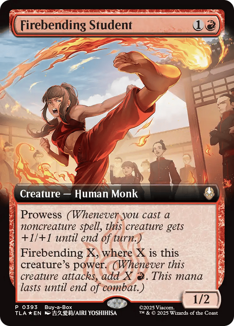 Firebending Student — Avatar: The Last Airbender — Magic: The Gathering