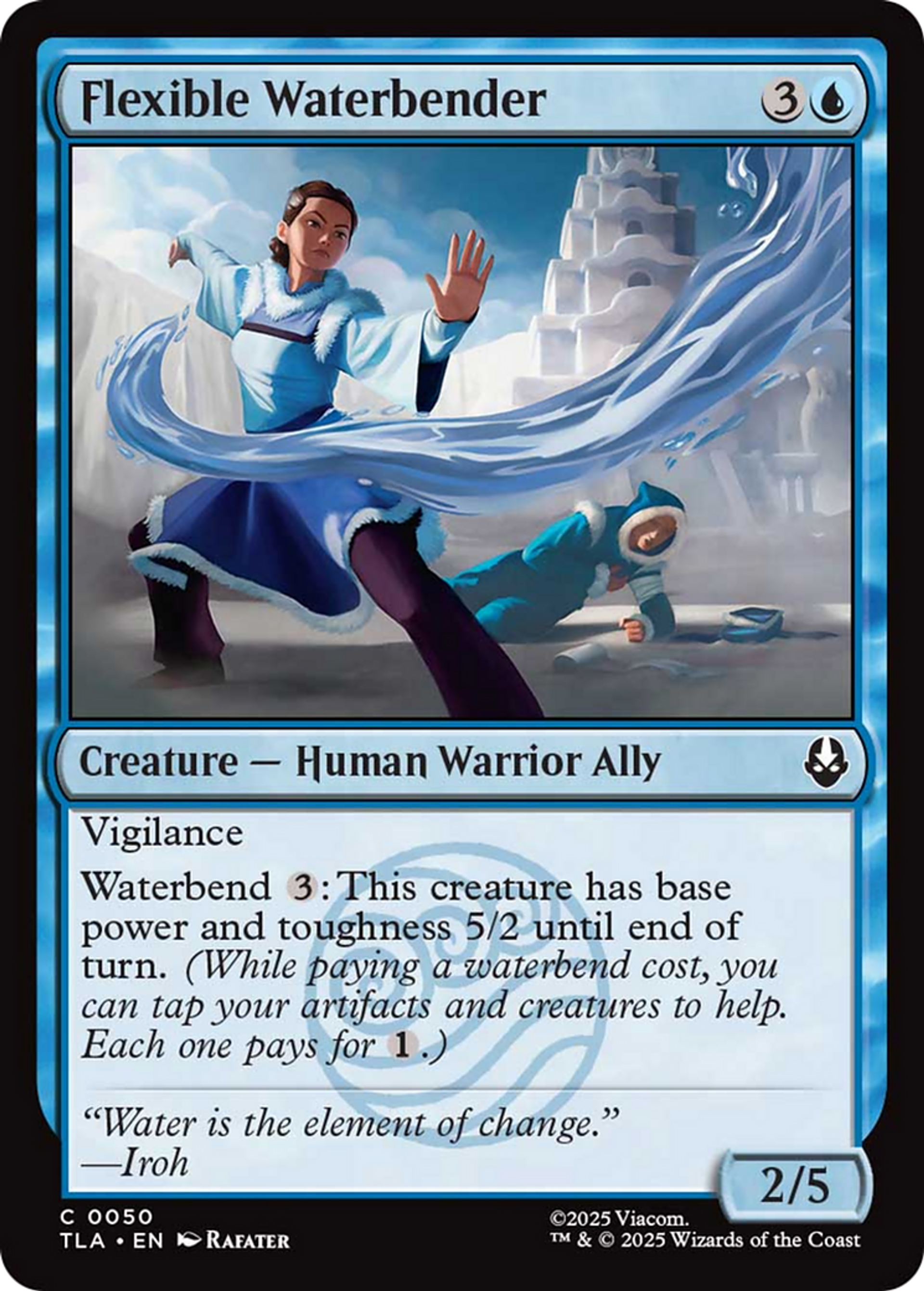 Maître de l'Eau souple — Avatar: The Last Airbender — Magic: The Gathering