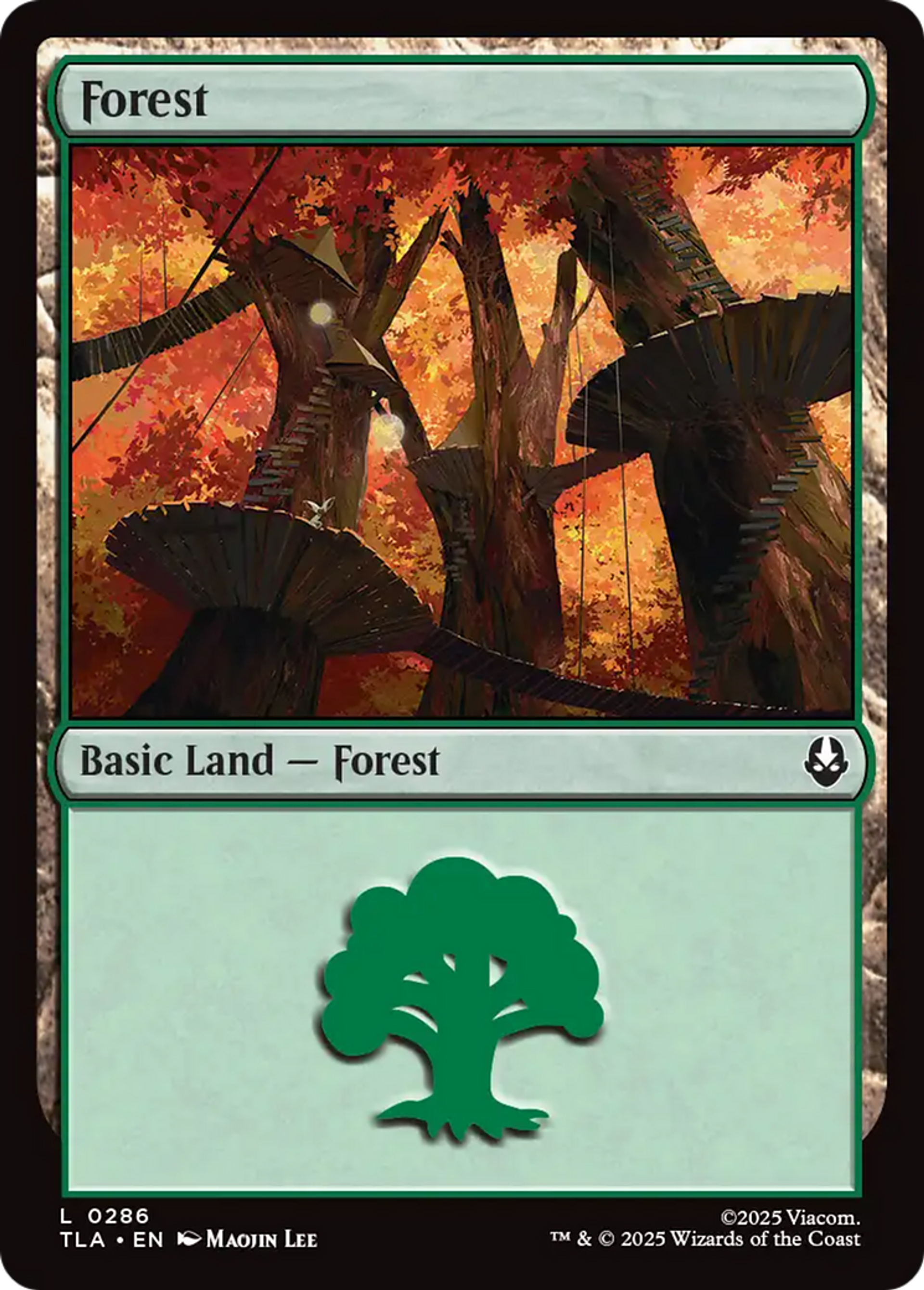 Forest — Avatar: The Last Airbender — Magic: The Gathering