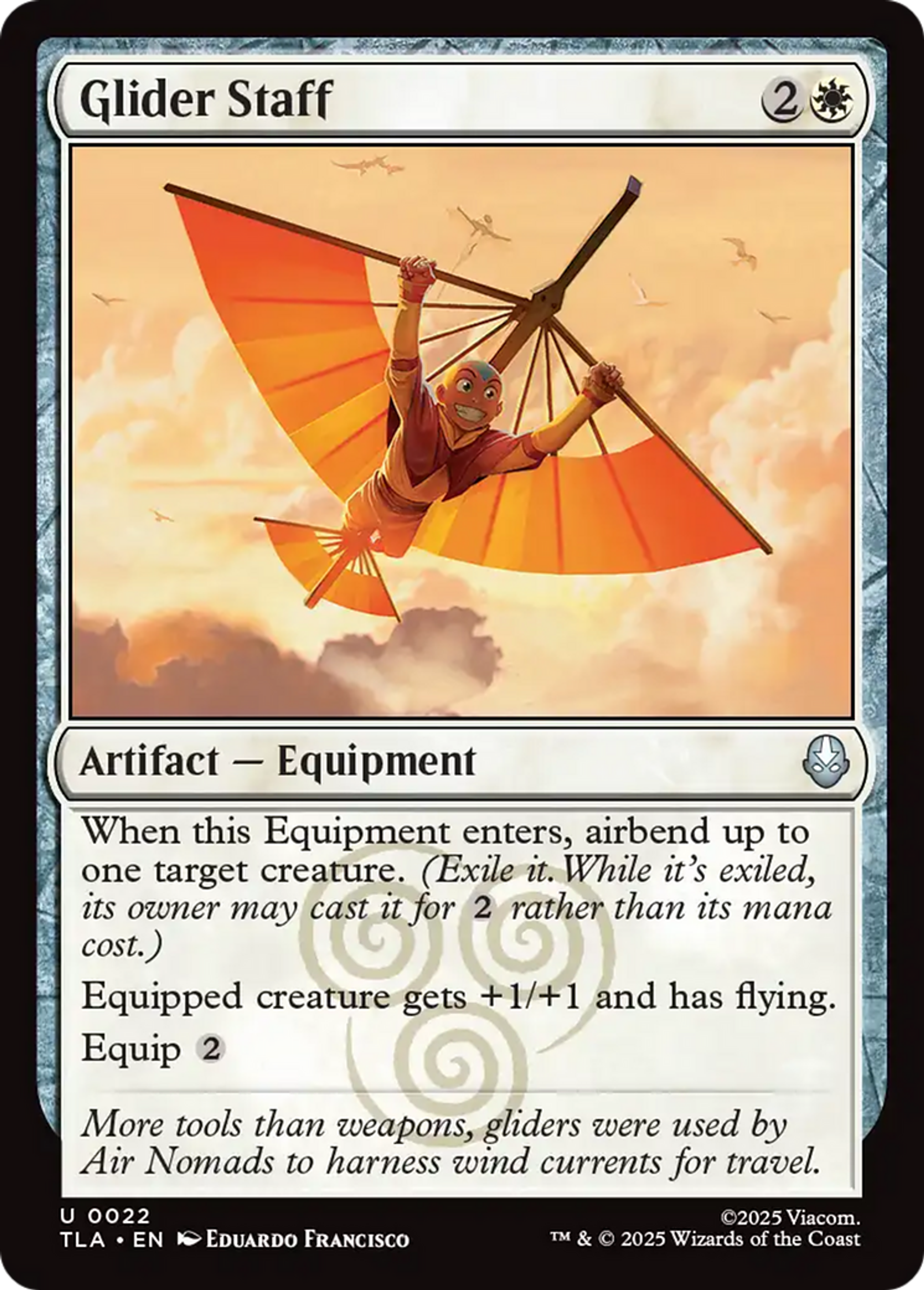 Glider Staff — Avatar: The Last Airbender — Magic: The Gathering