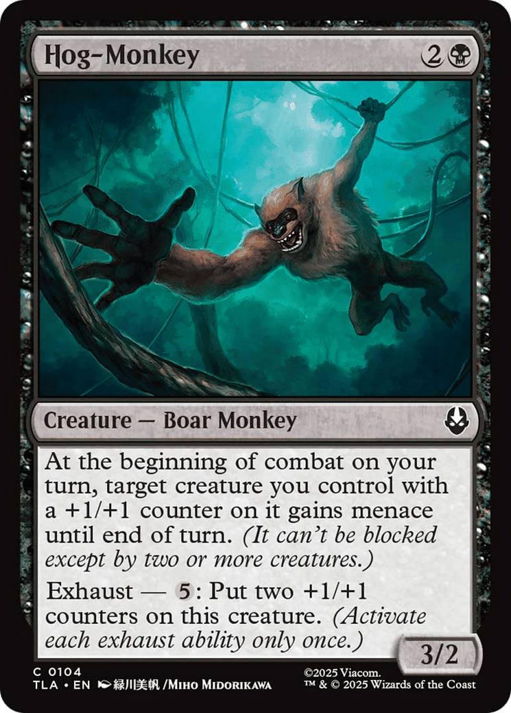 Singe-cochon — Avatar: The Last Airbender — Magic: The Gathering