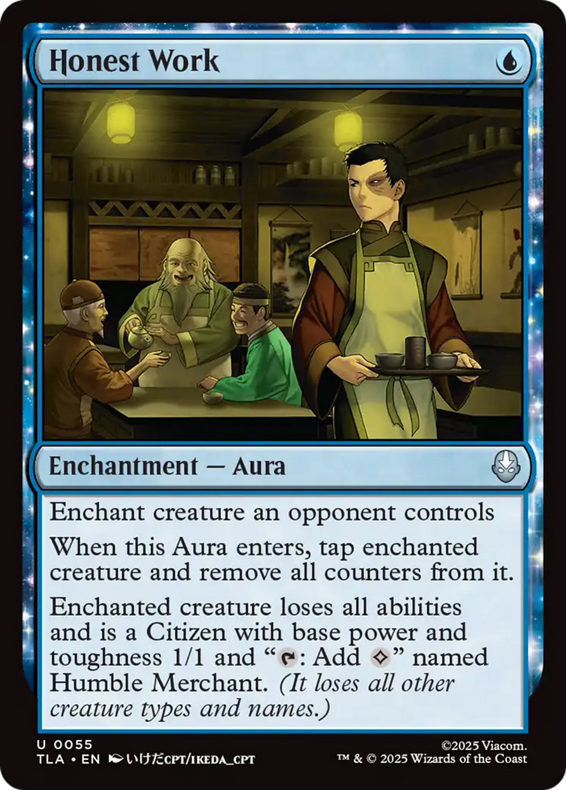 Honest Work — Avatar: The Last Airbender — Magic: The Gathering