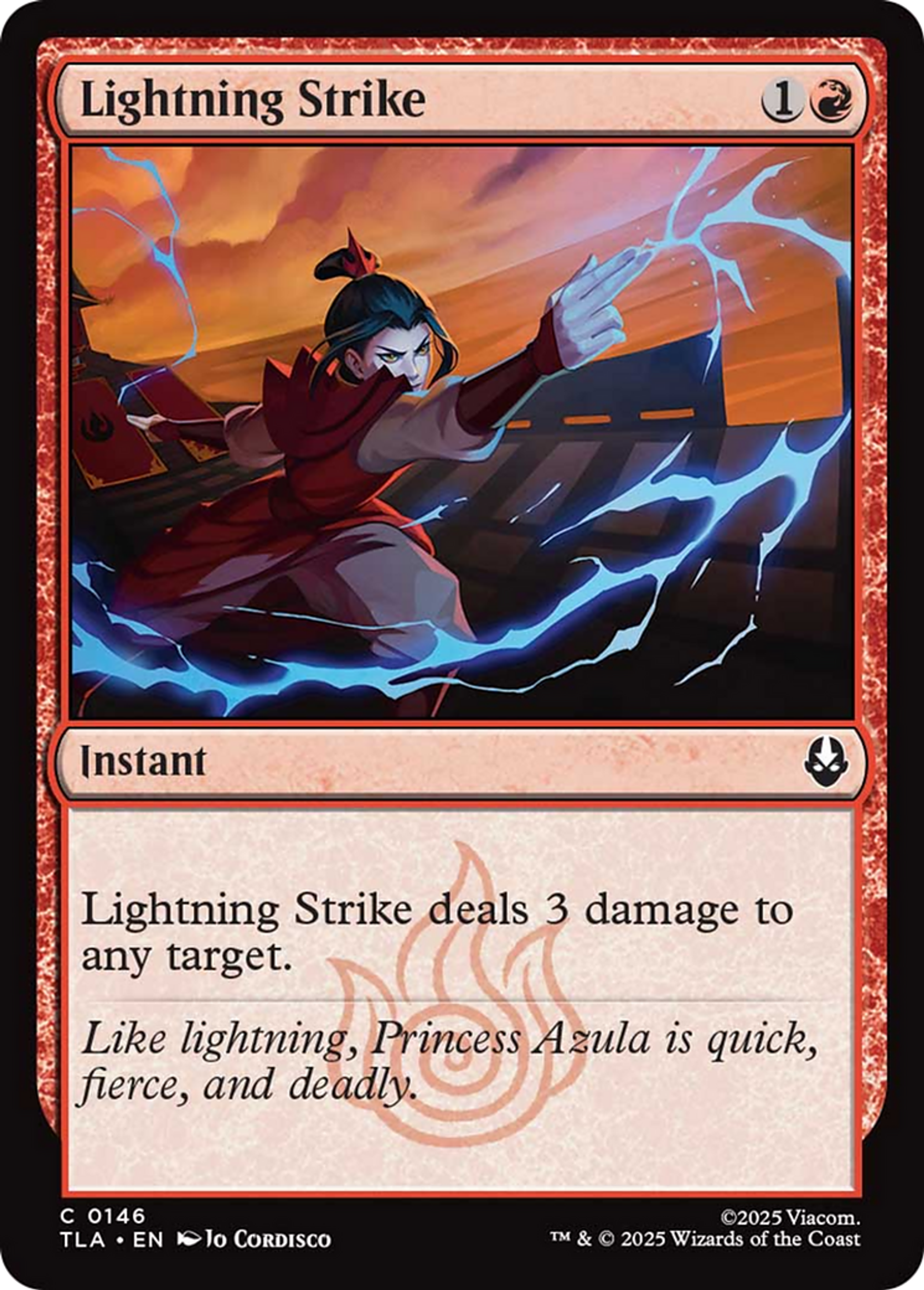 Frappe foudroyante — Avatar: The Last Airbender — Magic: The Gathering