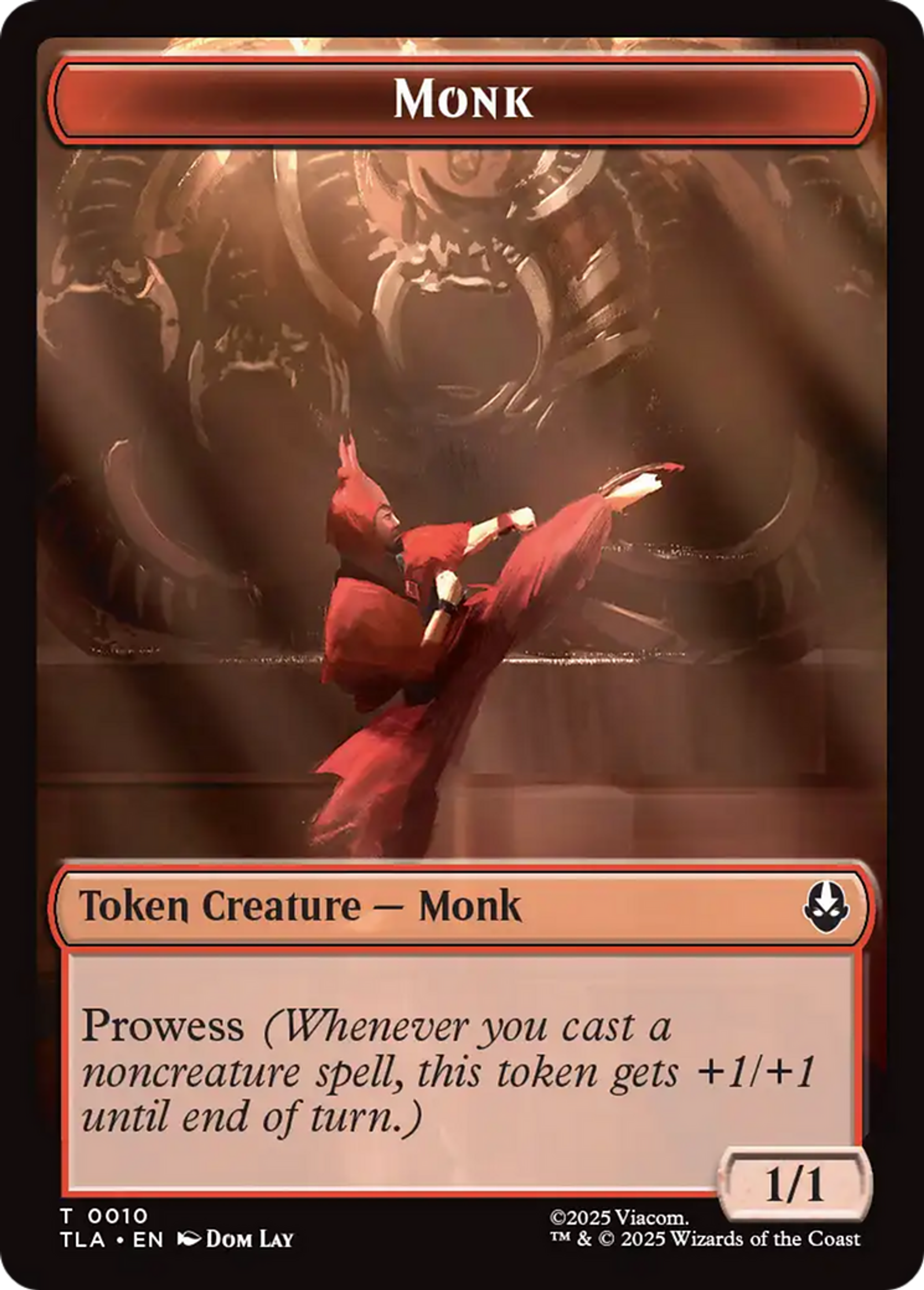Monk — Avatar: The Last Airbender — Magic: The Gathering