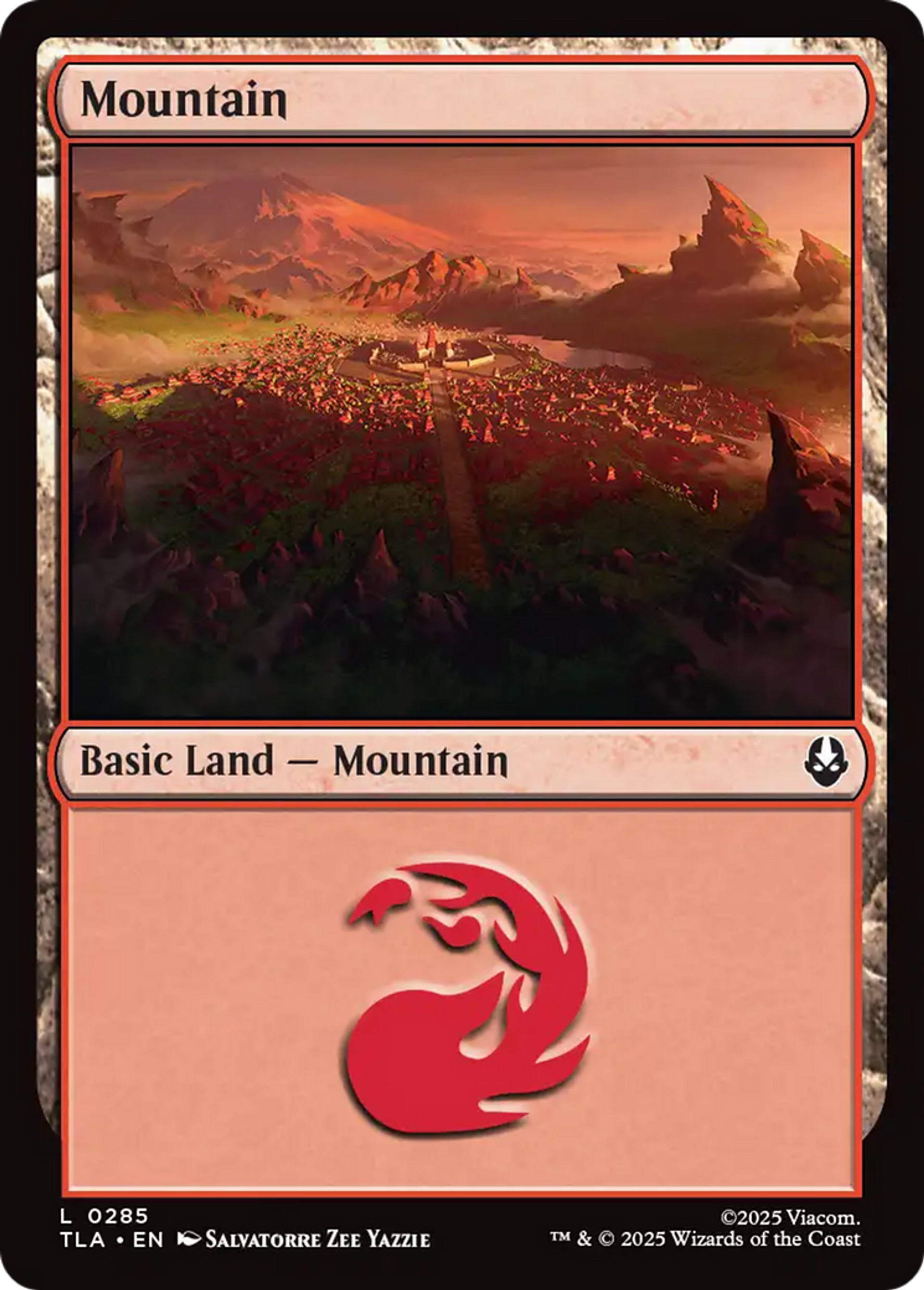 Mountain — Avatar: The Last Airbender — Magic: The Gathering