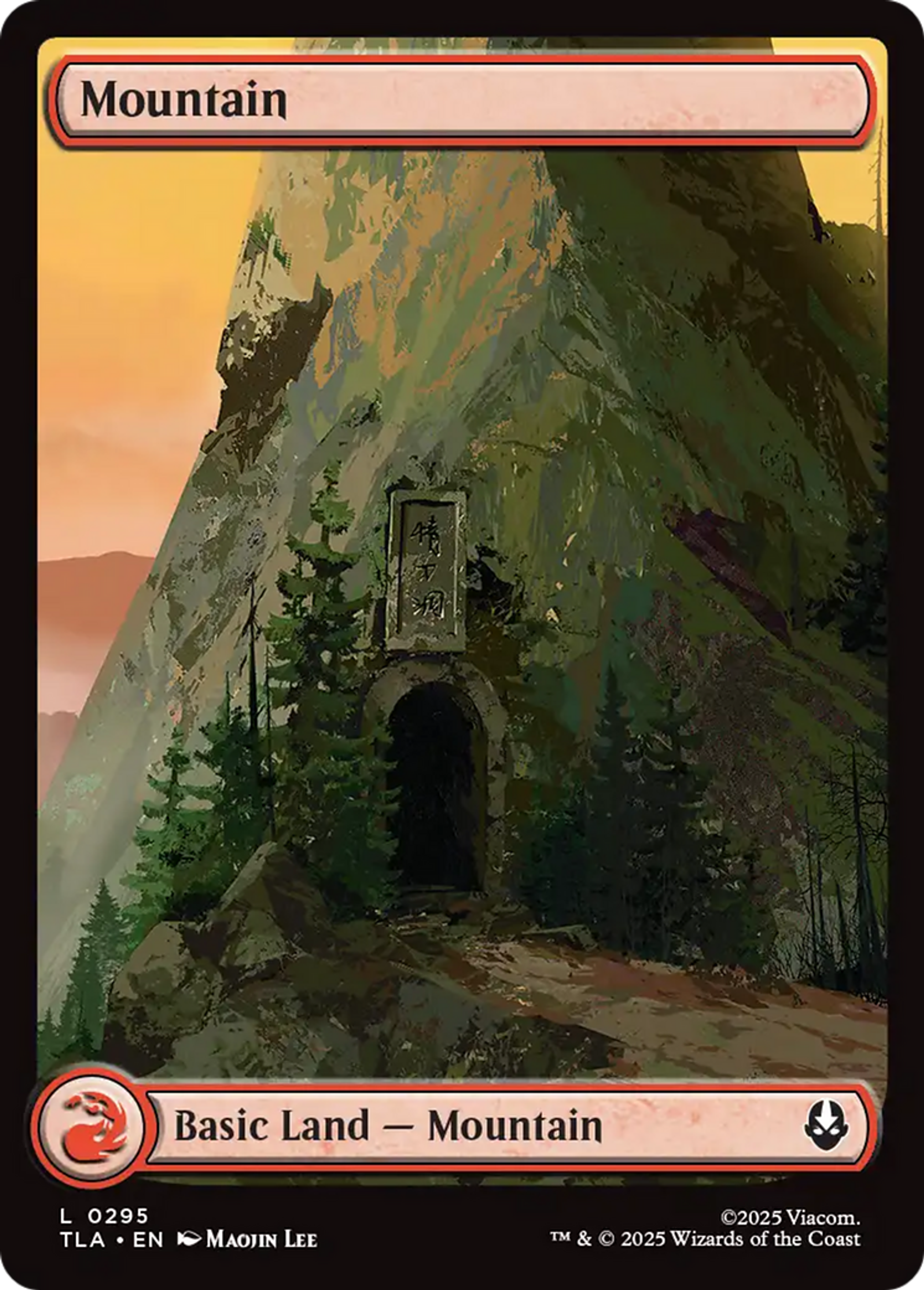 Mountain — Avatar: The Last Airbender — Magic: The Gathering