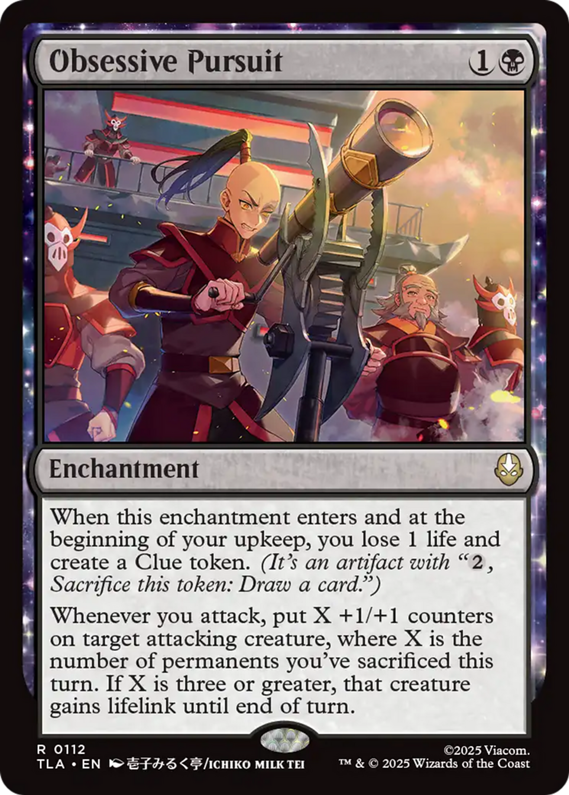 Obsessive Pursuit — Avatar: The Last Airbender — Magic: The Gathering