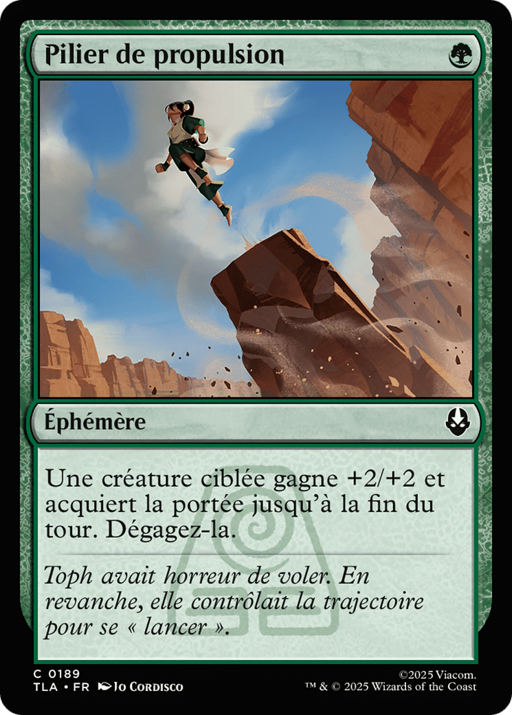 Pilier de propulsion — Avatar: The Last Airbender — Magic: The Gathering