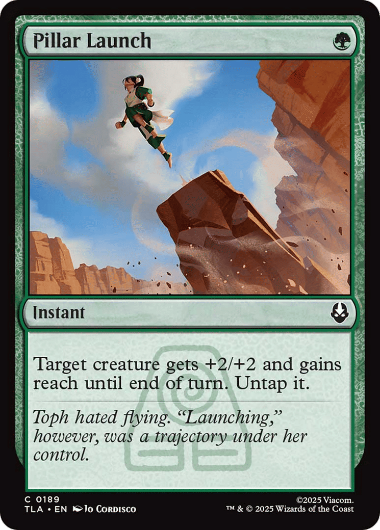 Pillar Launch — Avatar: The Last Airbender — Magic: The Gathering