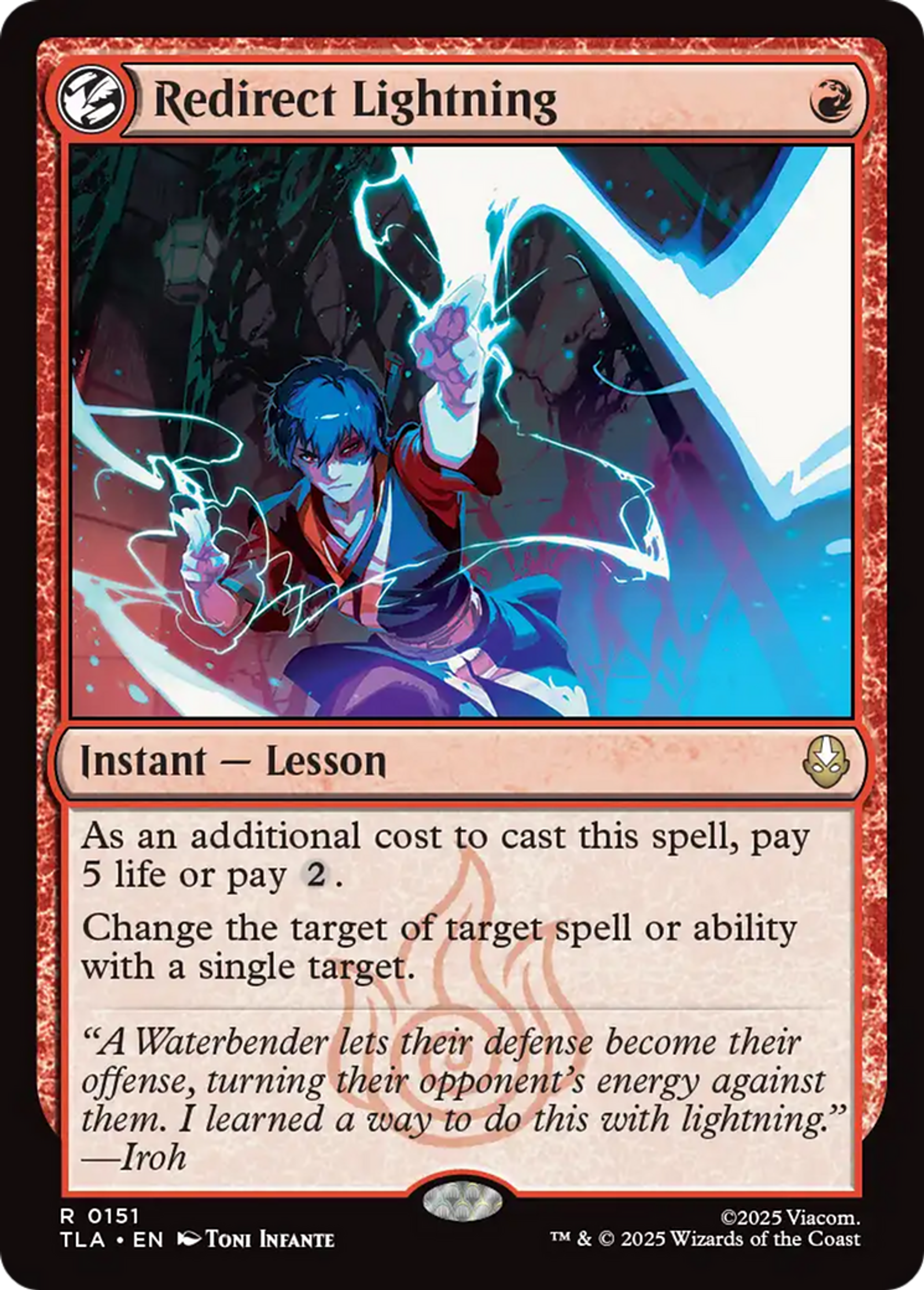 Redirect Lightning — Avatar: The Last Airbender — Magic: The Gathering