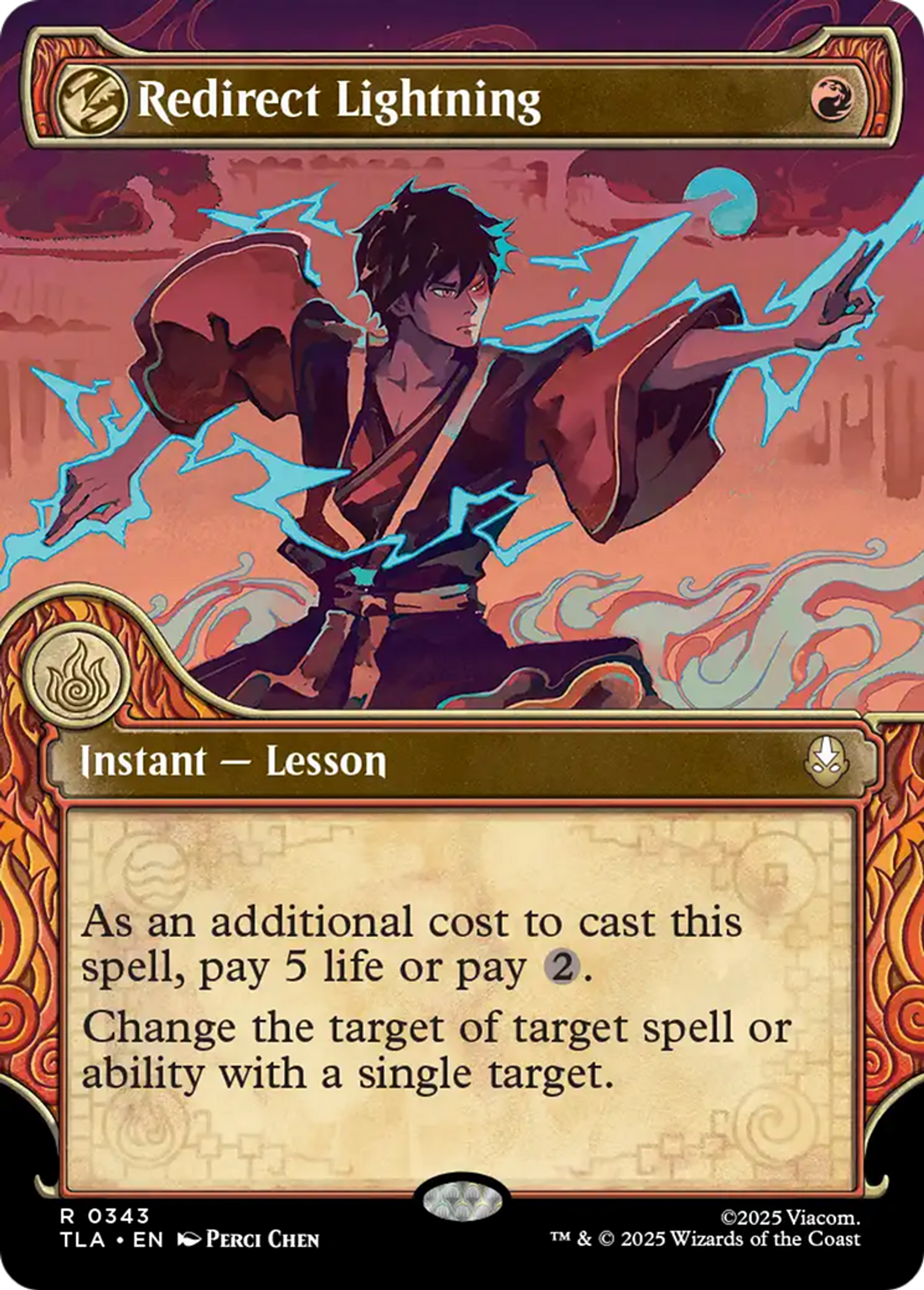 Redirect Lightning — Avatar: The Last Airbender — Magic: The Gathering