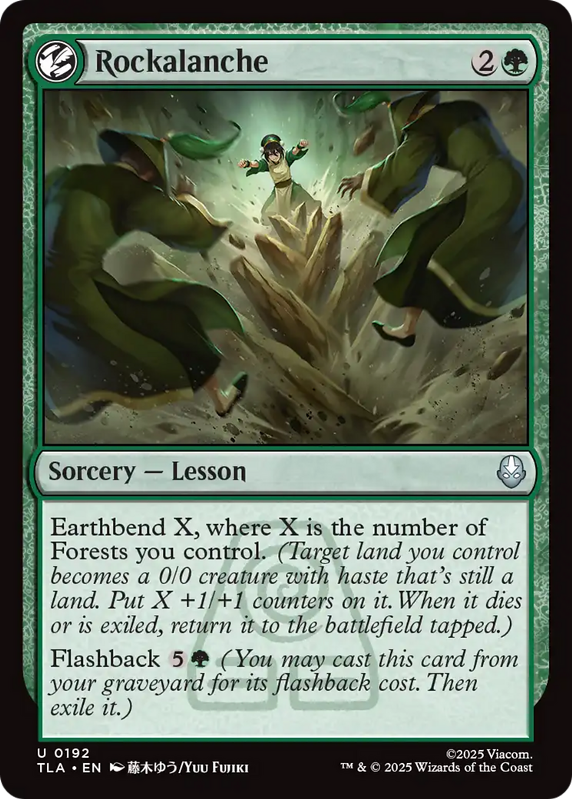 Rockalanche — Avatar: The Last Airbender — Magic: The Gathering