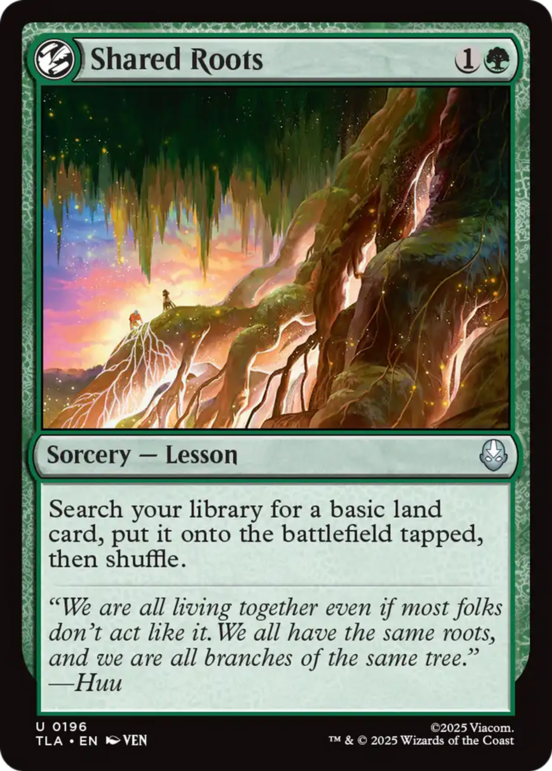 Racines partagées — Avatar: The Last Airbender — Magic: The Gathering